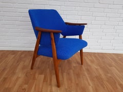 Scandinavian Design, Armchair, Kvadrat Wool by Nana Ditzel, Completely Restored