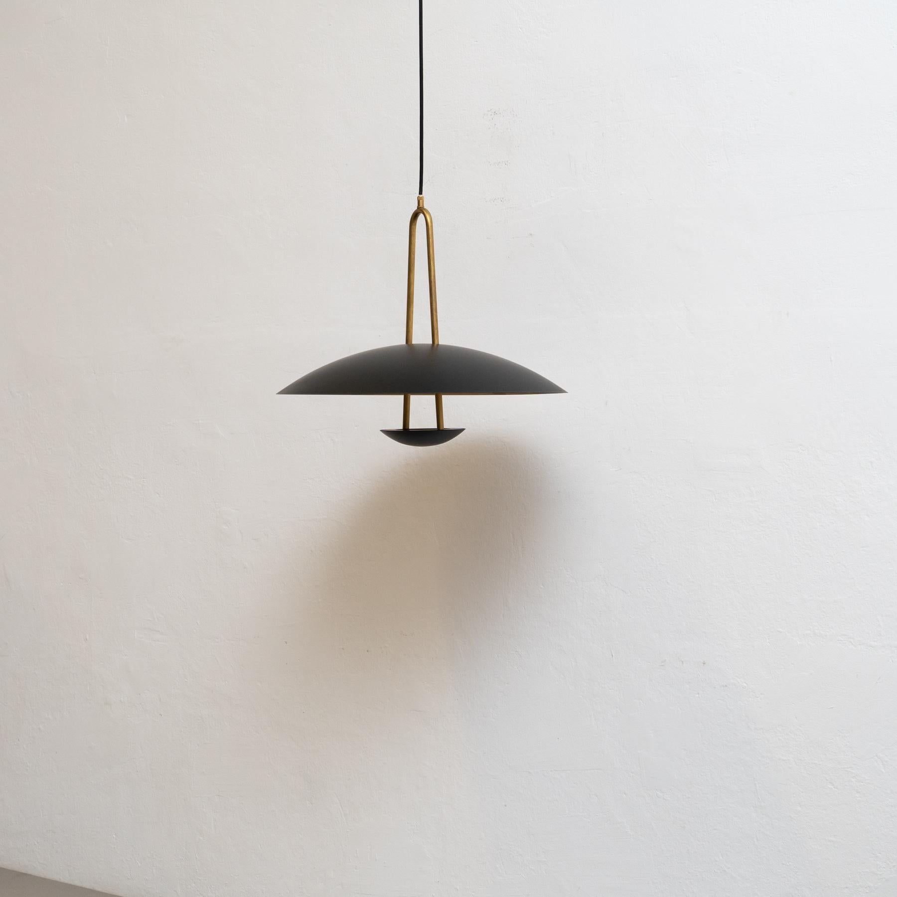 Modern Scandinavian Design Ceiling Lamp, Johan Carpner Satellit 55 by Konsthantverk For Sale