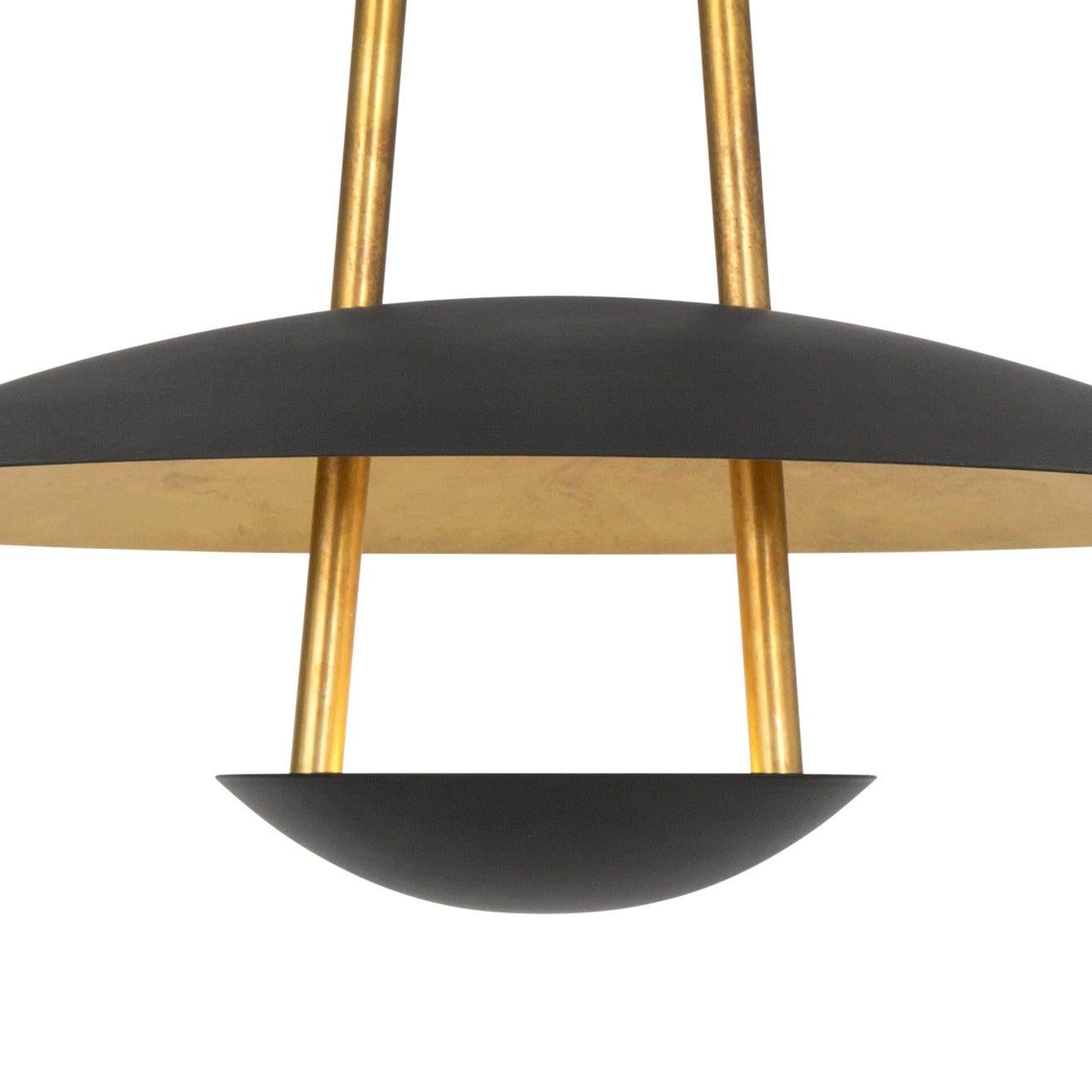 Modern Scandinavian Design Ceiling Lamp, Johan Carpner Satellit 55 by Konsthantverk For Sale