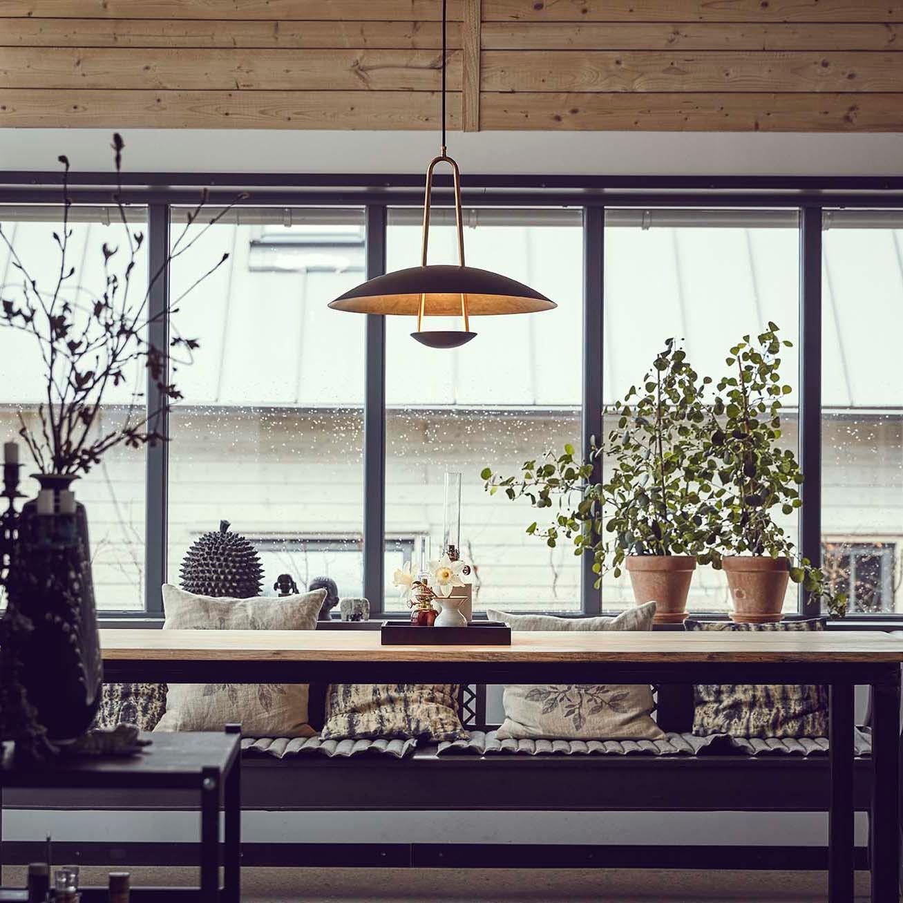 Scandinavian Design Ceiling Lamp, Johan Carpner Satellit 55 by Konsthantverk In New Condition For Sale In Barcelona, Barcelona
