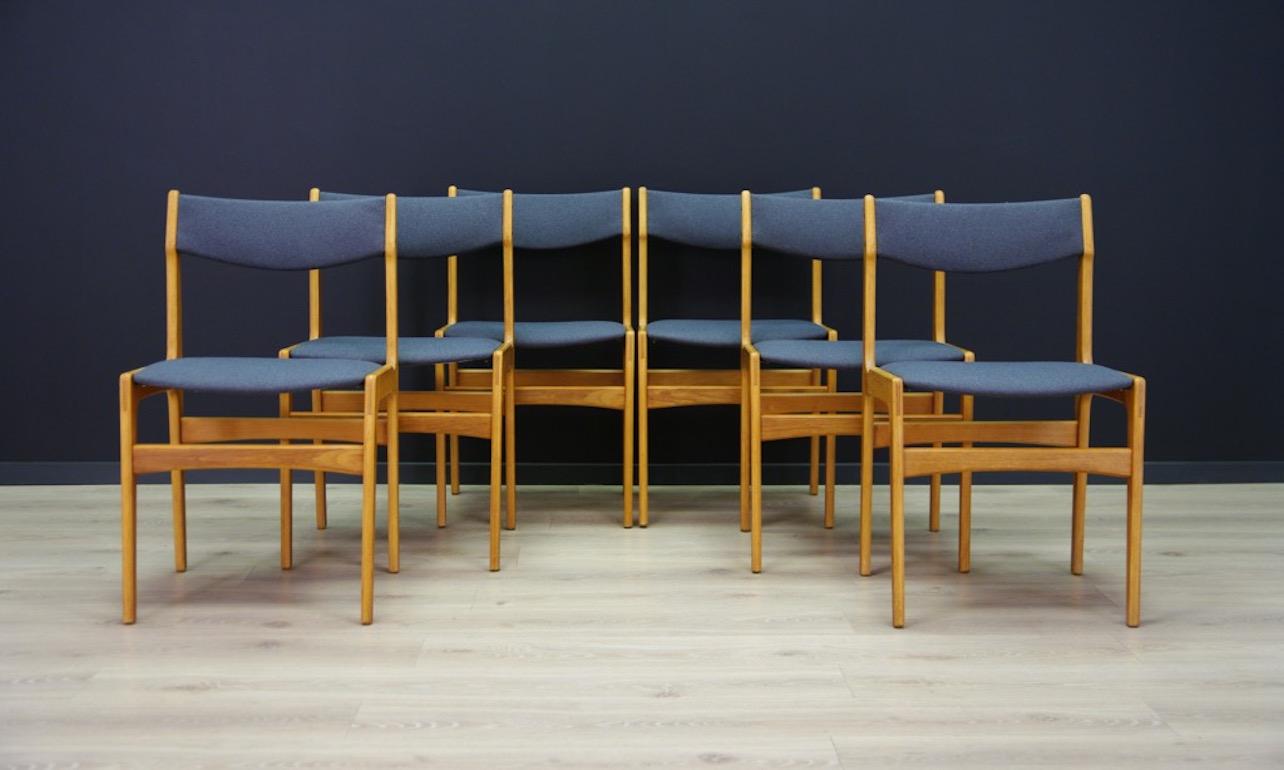 Fabric Scandinavian Design Chairs, 1960-1970 Ashwood