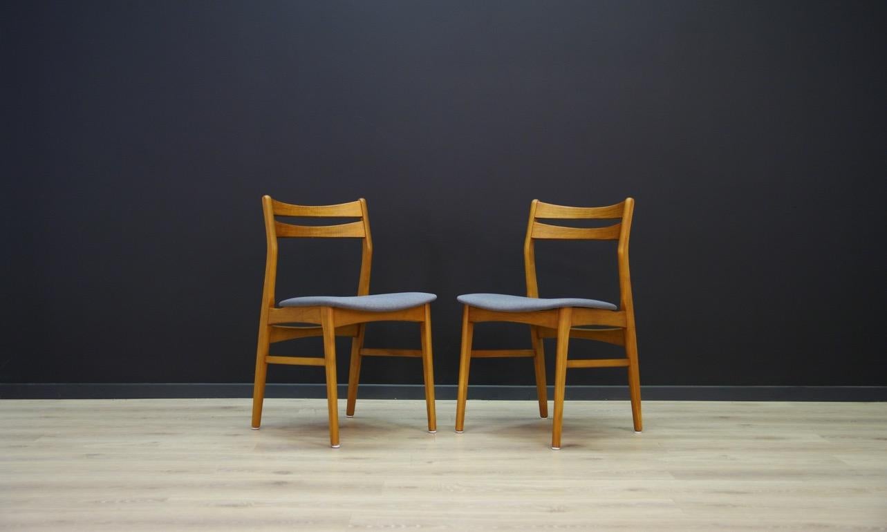 Veneer Scandinavian Design Chairs 1960-1970 Retro