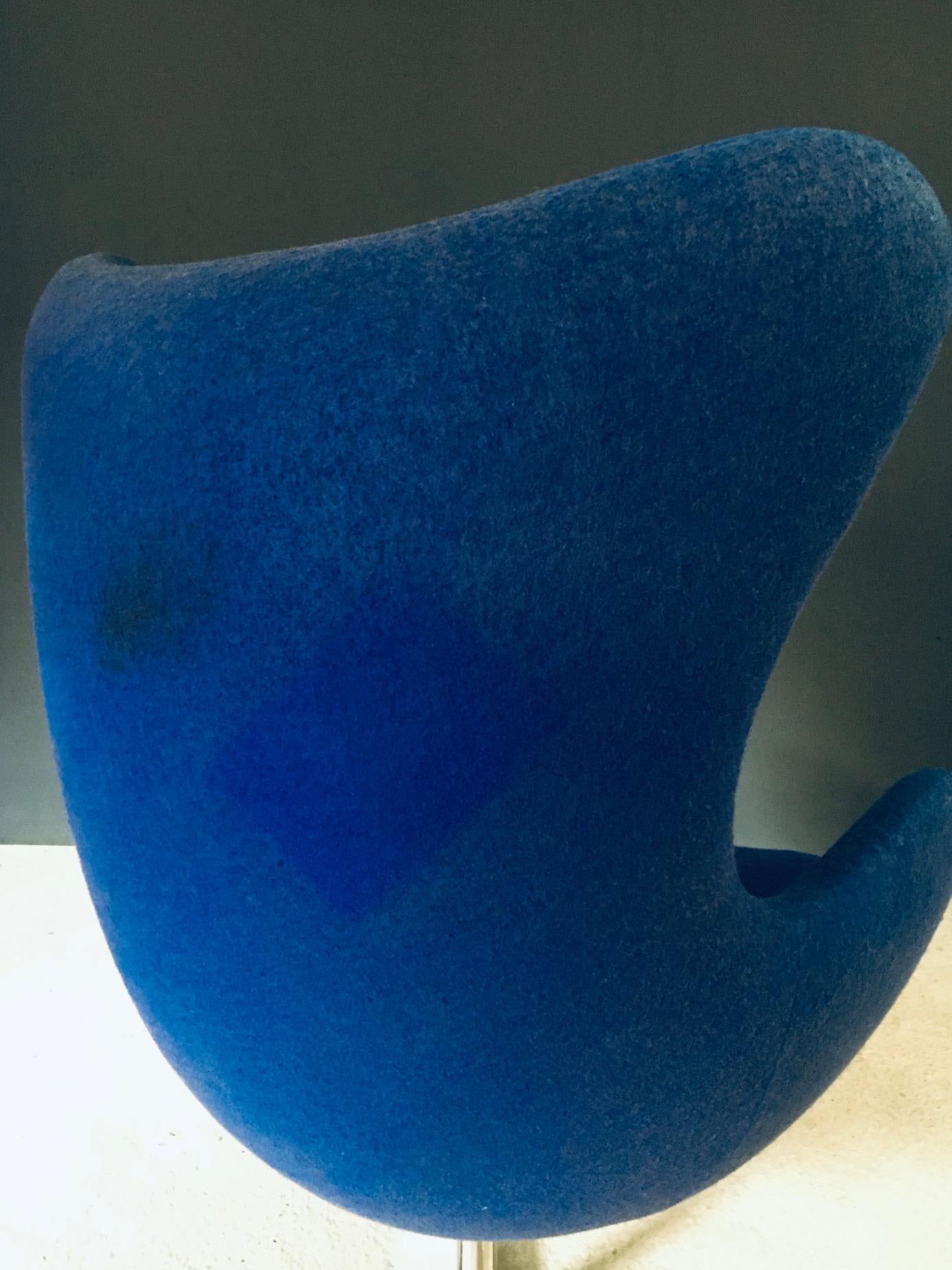 Scandinavian Design Egg Chair by Arne Jacobsen, Denmark 1970's en vente 10