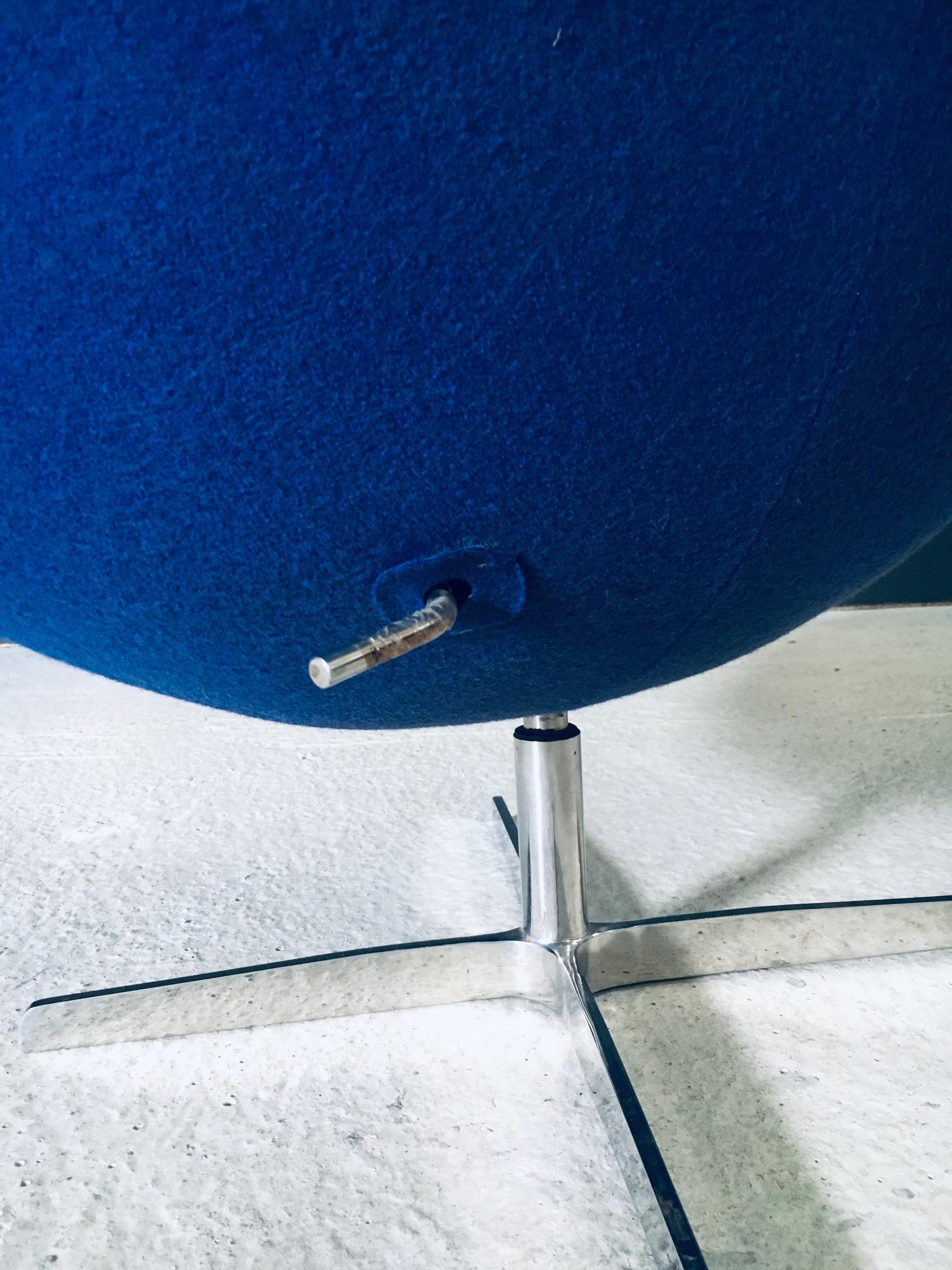 Scandinavian Design Egg Chair by Arne Jacobsen, Denmark 1970's en vente 11