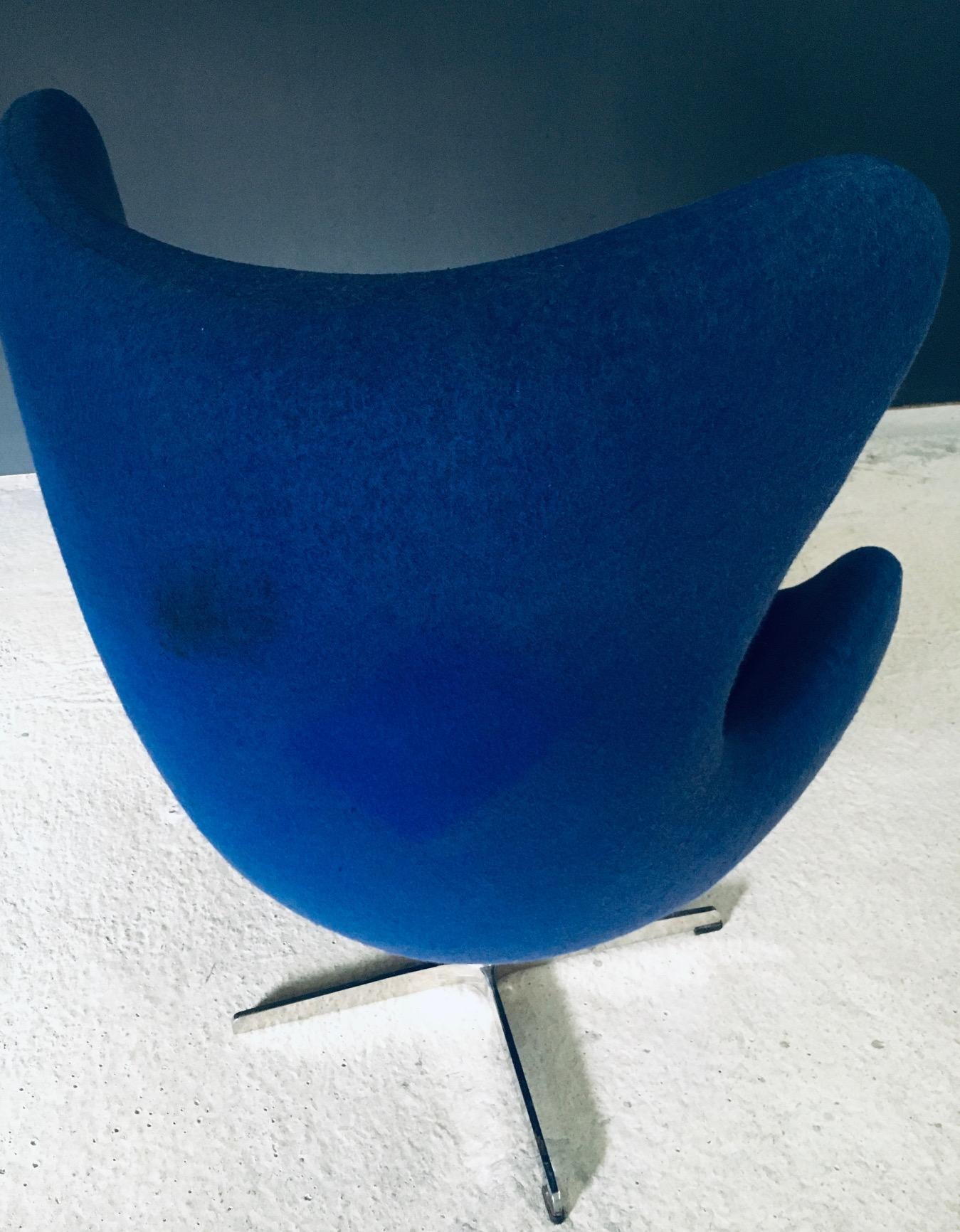 Scandinavian Design Egg Chair by Arne Jacobsen, Denmark 1970's en vente 13