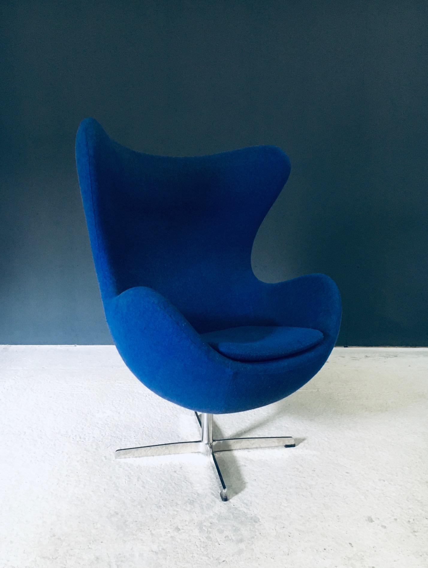 Scandinavian Design Egg Chair by Arne Jacobsen, Denmark 1970's en vente 1