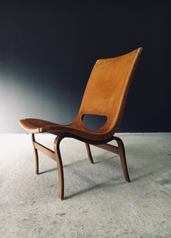 Scandinavian Design 'Eva' Easy Chair by Bruno Mathsson, Sweden 1960's