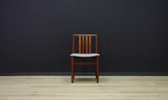 Scandinavian Design Gray Chairs 1960s Teak