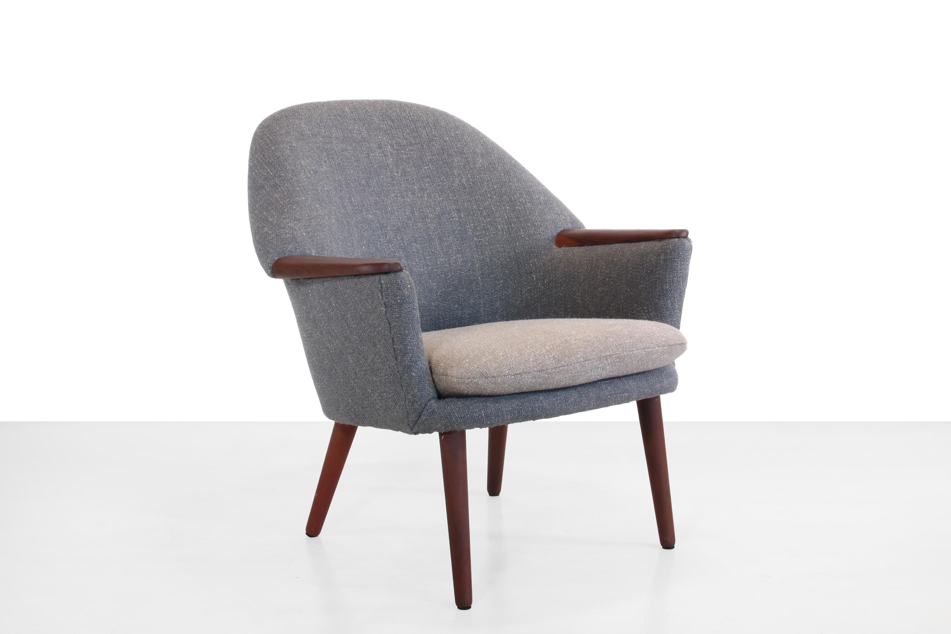 Scandinavian Modern Scandinavian Design Lounge Chair in the Style of Nanna Ditzel, 1960's Denmark For Sale