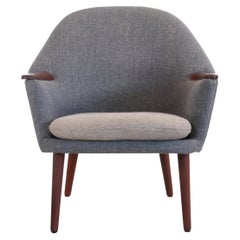 Scandinavian Design Lounge Chair in the Style of Nanna Ditzel, 1960's Denmark