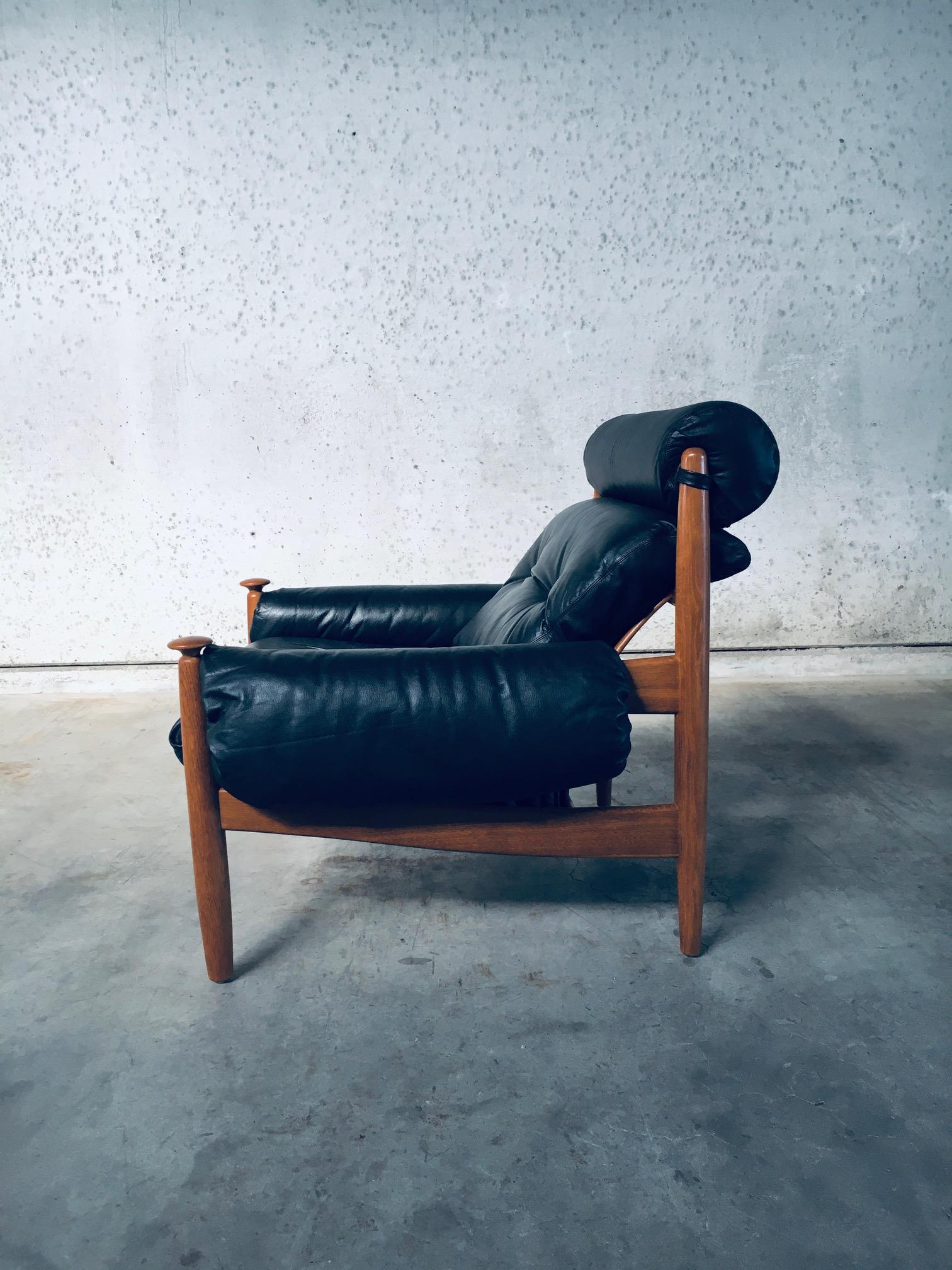 Scandinavian Design Lounge Chairs by Eric Merthen for Ire Möbler, Sweden 1960's For Sale 3