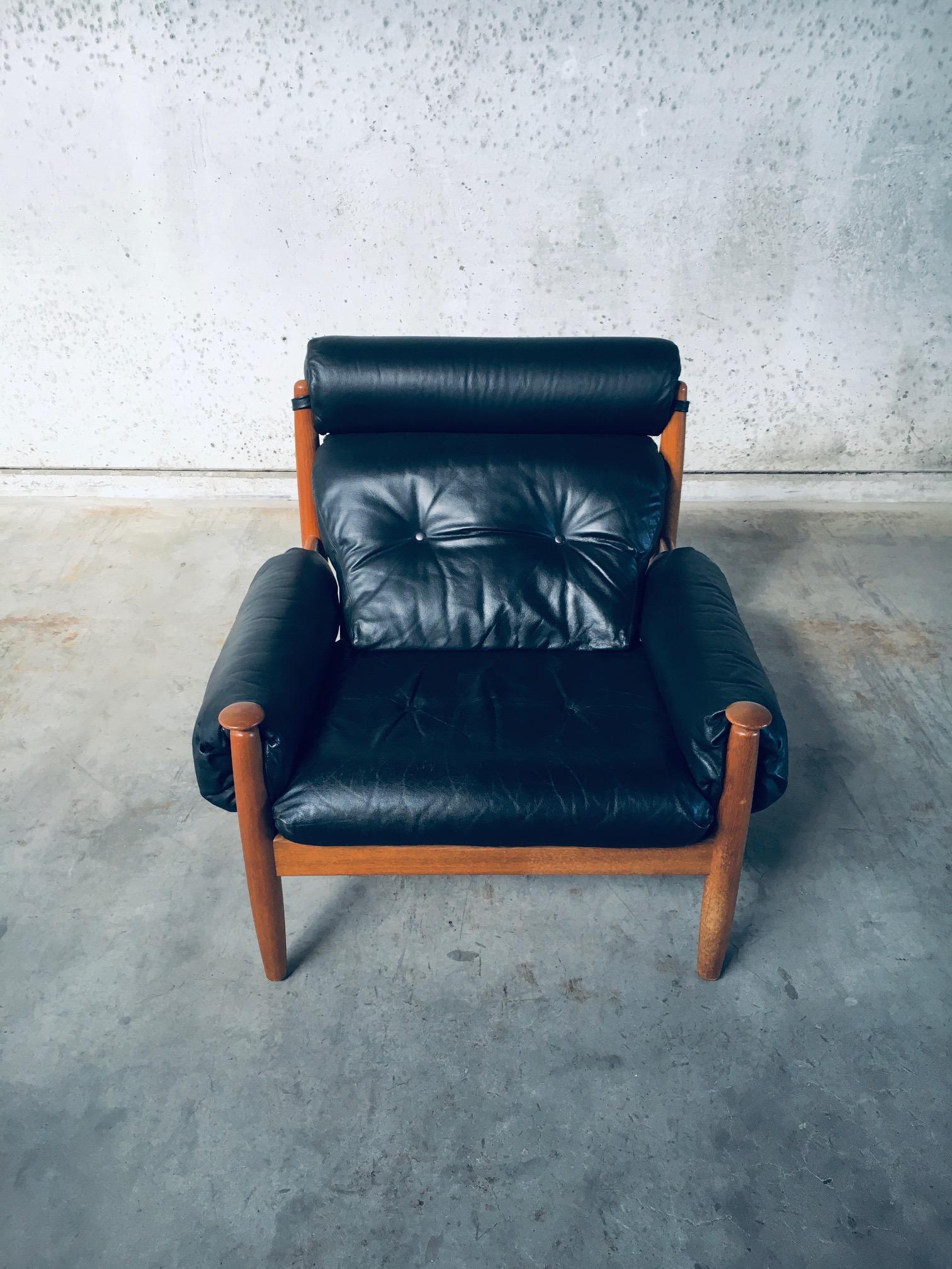 Scandinavian Design Lounge Chairs by Eric Merthen for Ire Möbler, Sweden 1960's For Sale 4