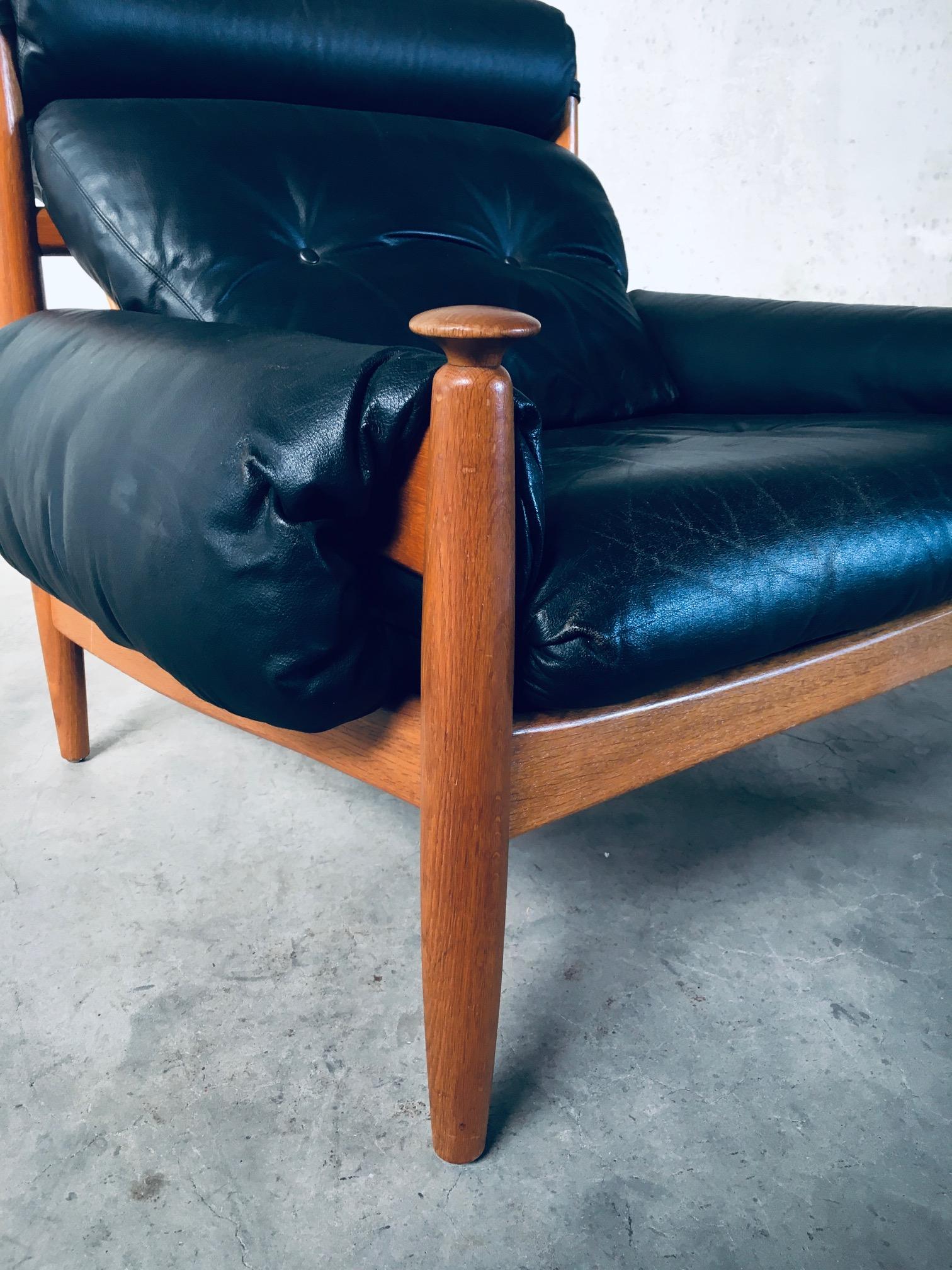 Scandinavian Design Lounge Chairs by Eric Merthen for Ire Möbler, Sweden 1960's For Sale 8