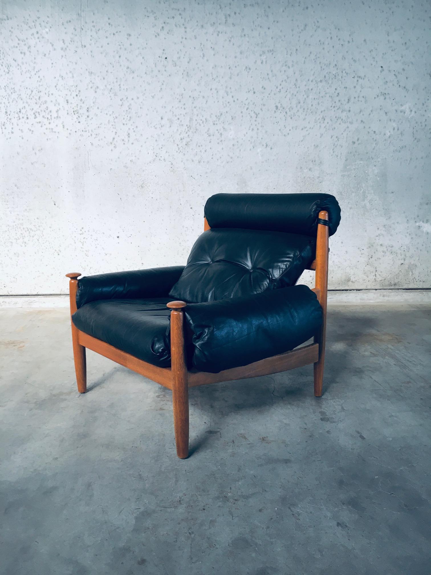 Scandinavian Design Lounge Chairs by Eric Merthen for Ire Möbler, Sweden 1960's For Sale 2