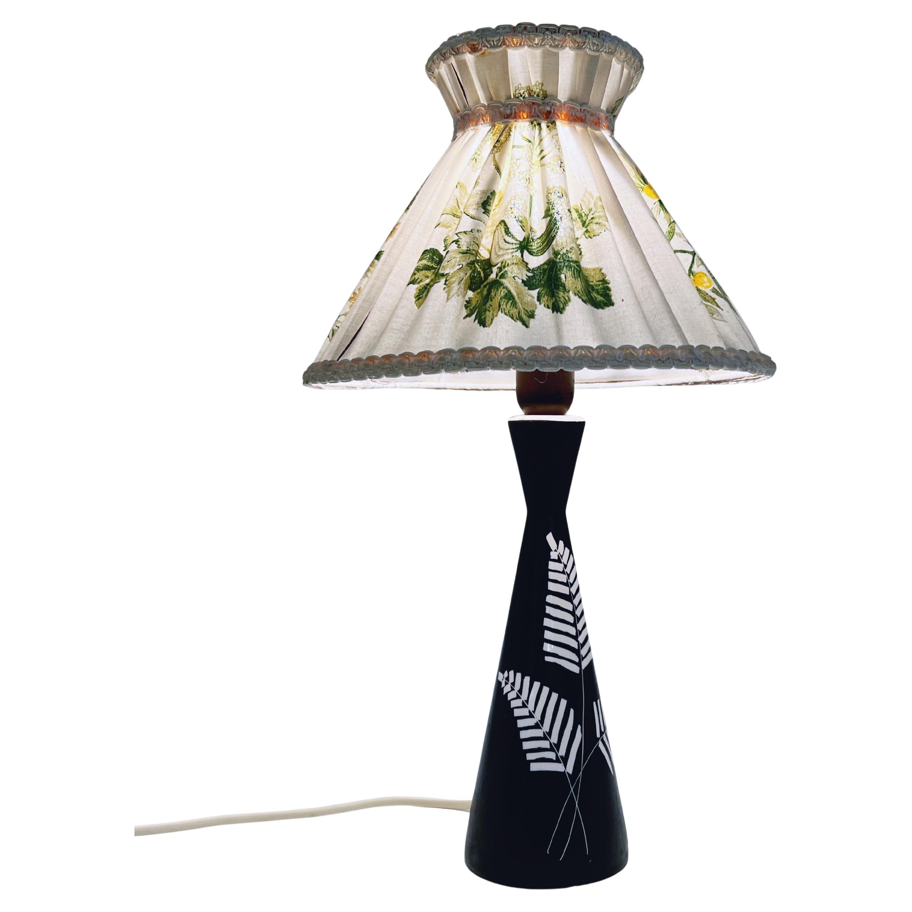 Scandinavian Design, Mid-century Modern Ceramic Table Lamp, c.1960s