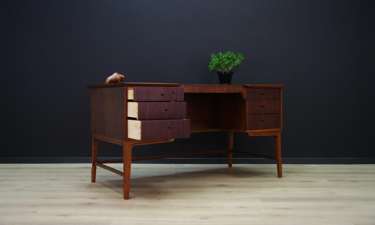 Veneer Scandinavian Design Retro Writing Desk Classic