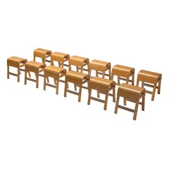 Tabourets scandinaves pour IKEA, suédois, années 1970