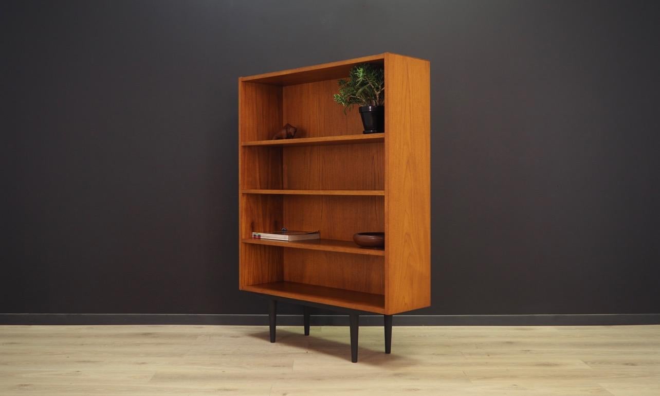 Mid-Century Modern Scandinavian Design Teak Bookcase