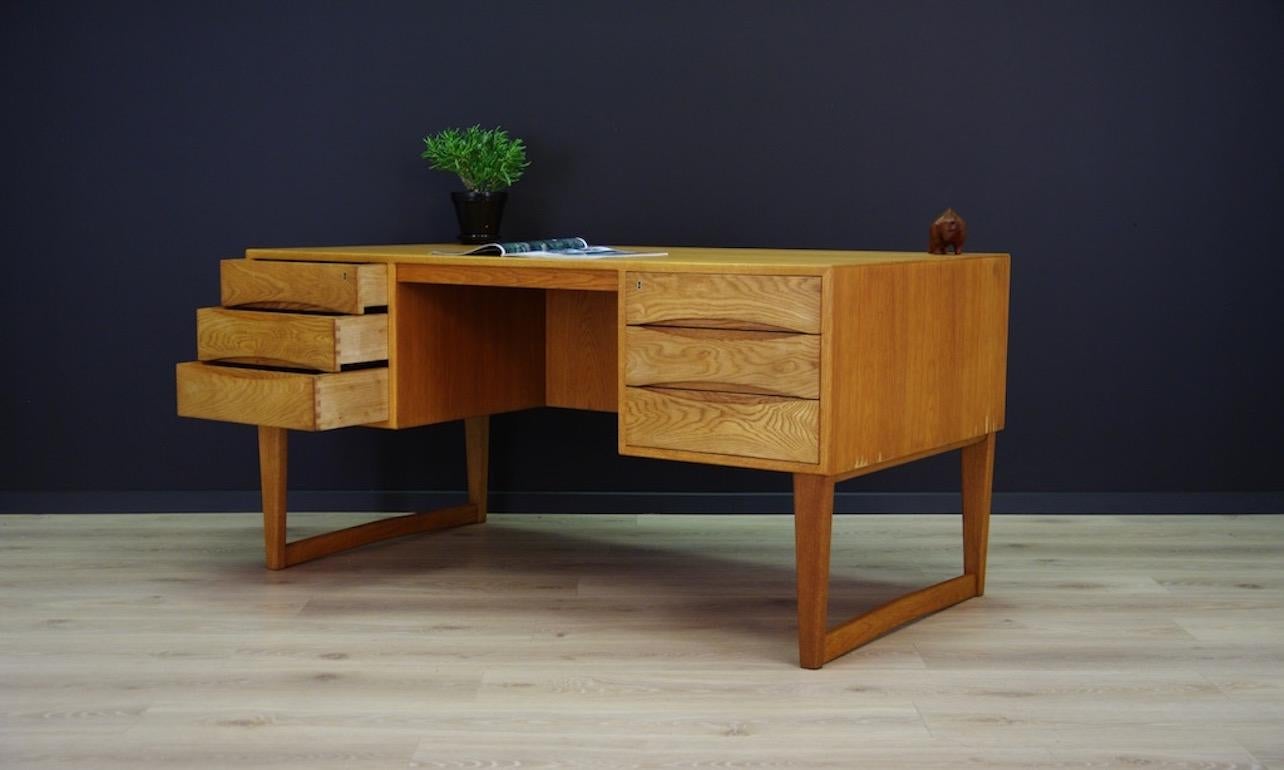 Scandinavian Design Writing Desk Vintage Ash 5