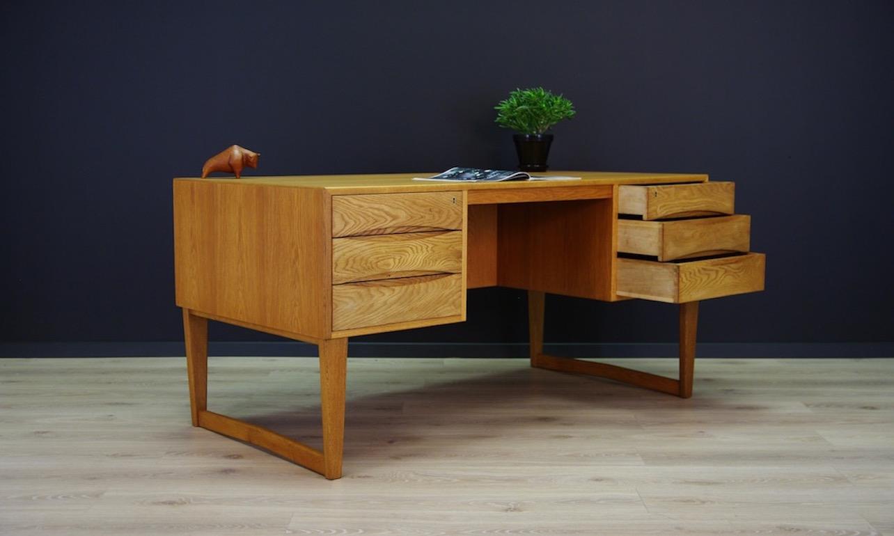 Scandinavian Design Writing Desk Vintage Ash 1