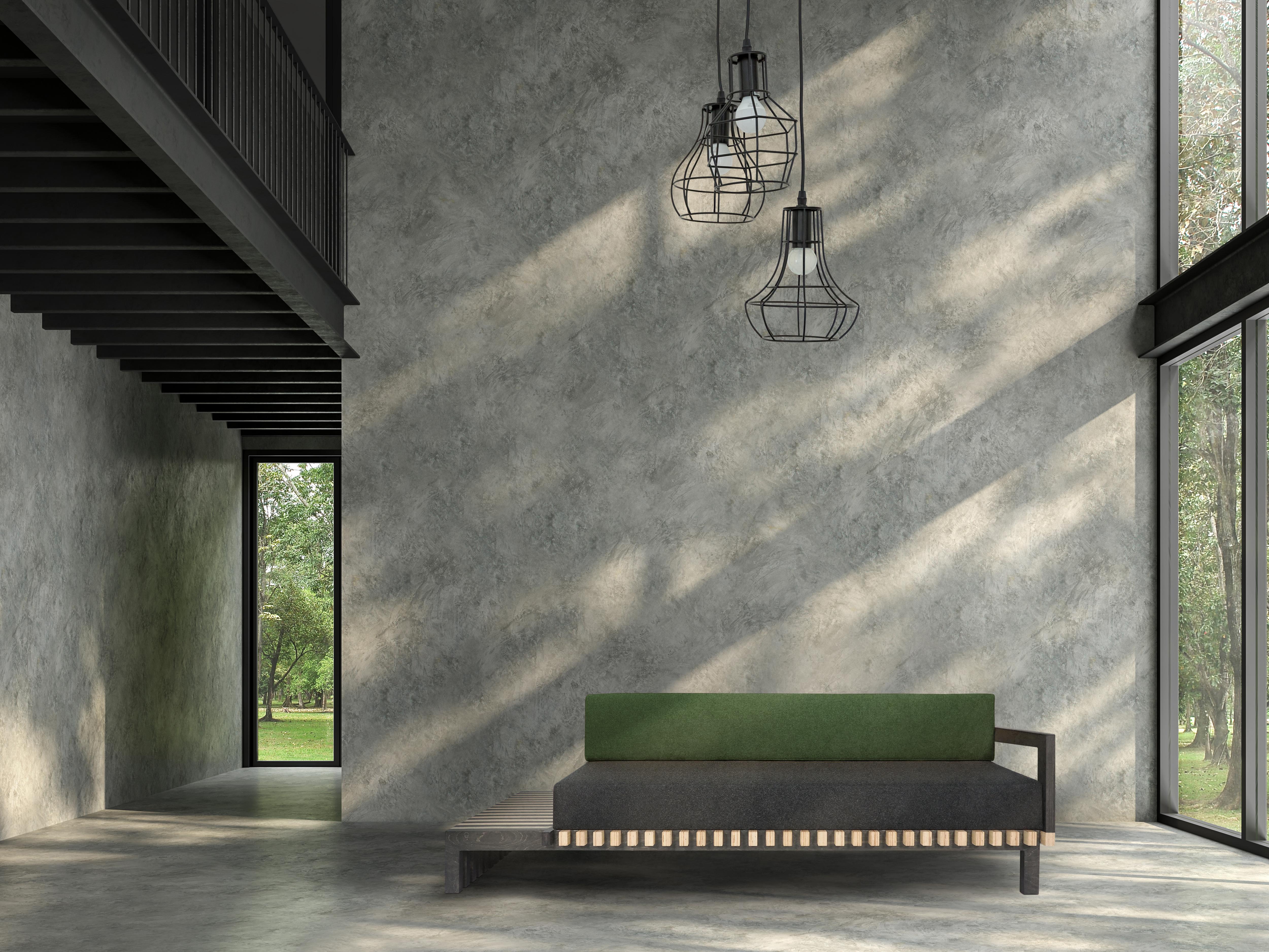 Canapé de designer scandinave noir et jaune en vente 8