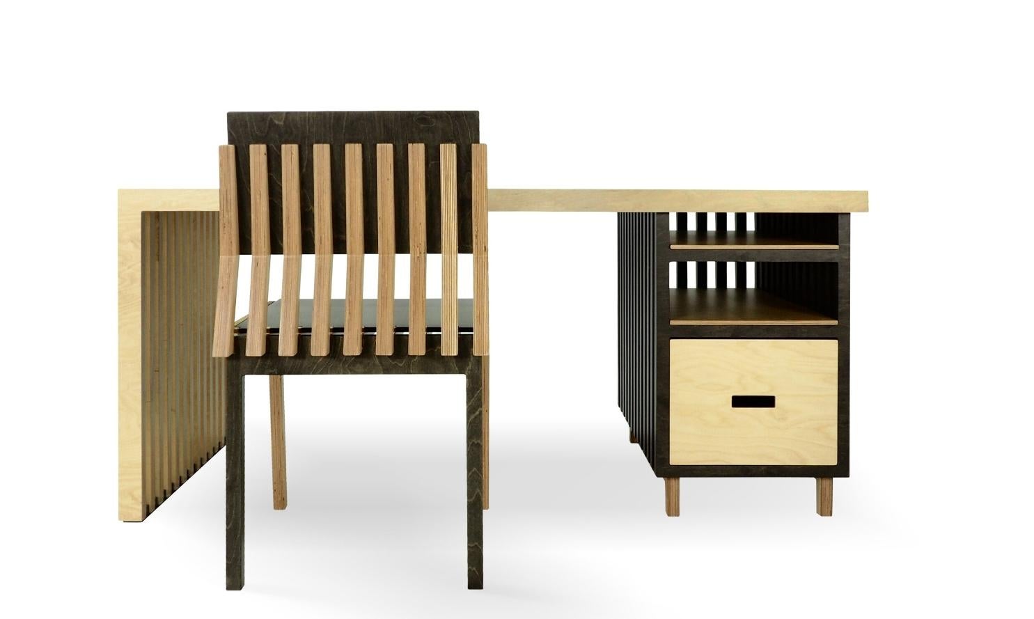 Scandinavian Designer Desk Table For Sale 9