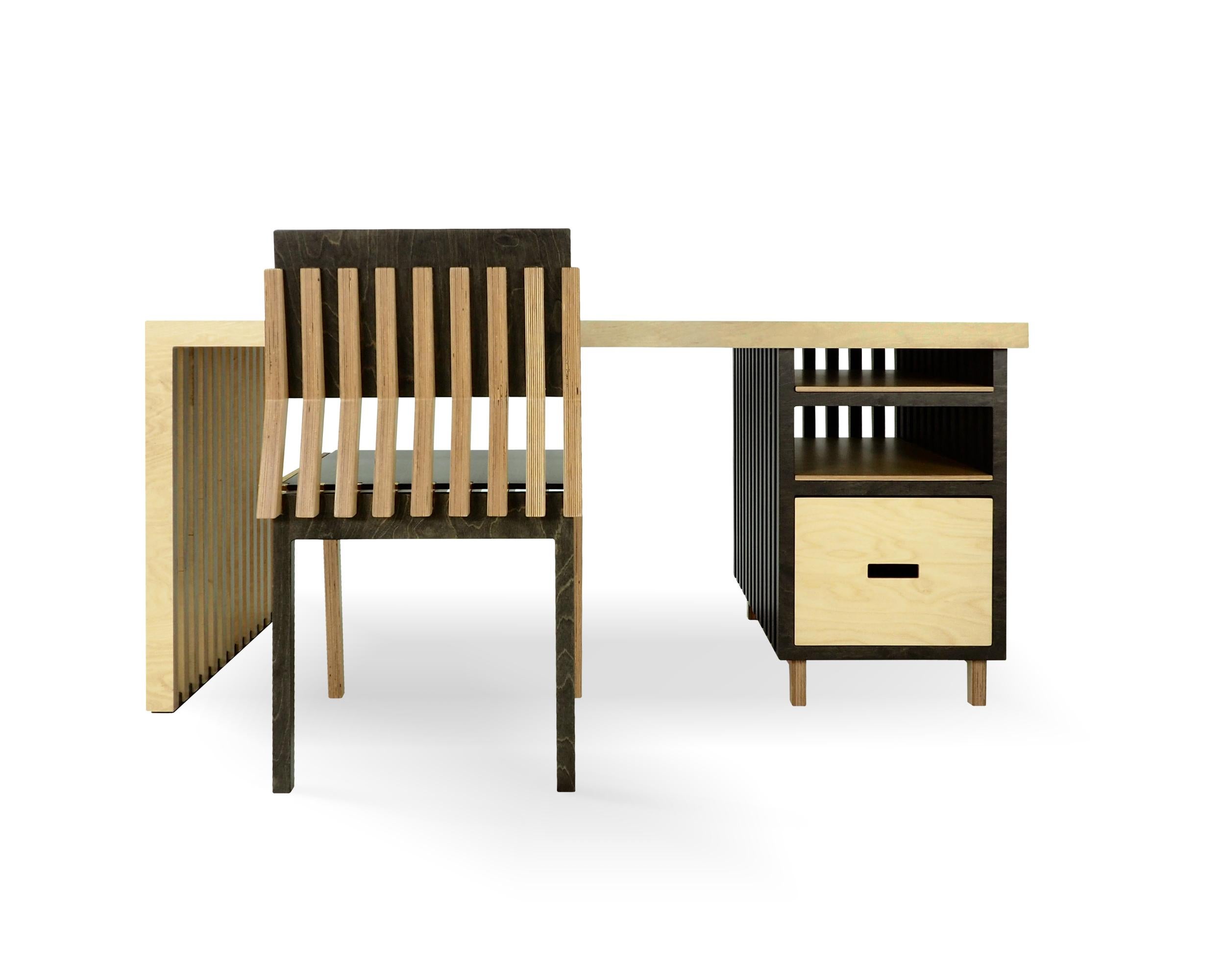 Scandinavian Designer Desk Table For Sale 1
