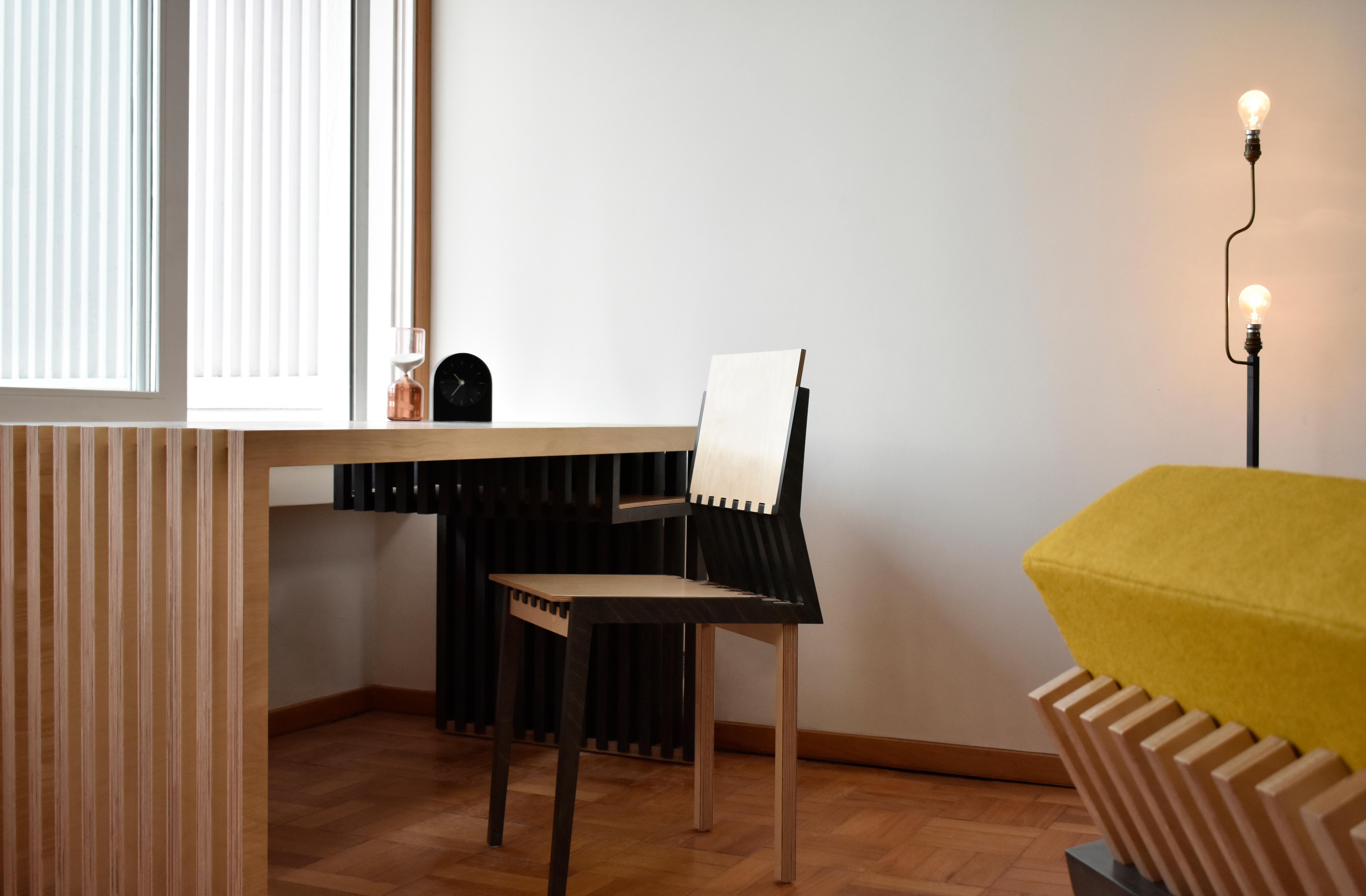 Sedie da pranzo o da ufficio di design scandinavo in vendita 12
