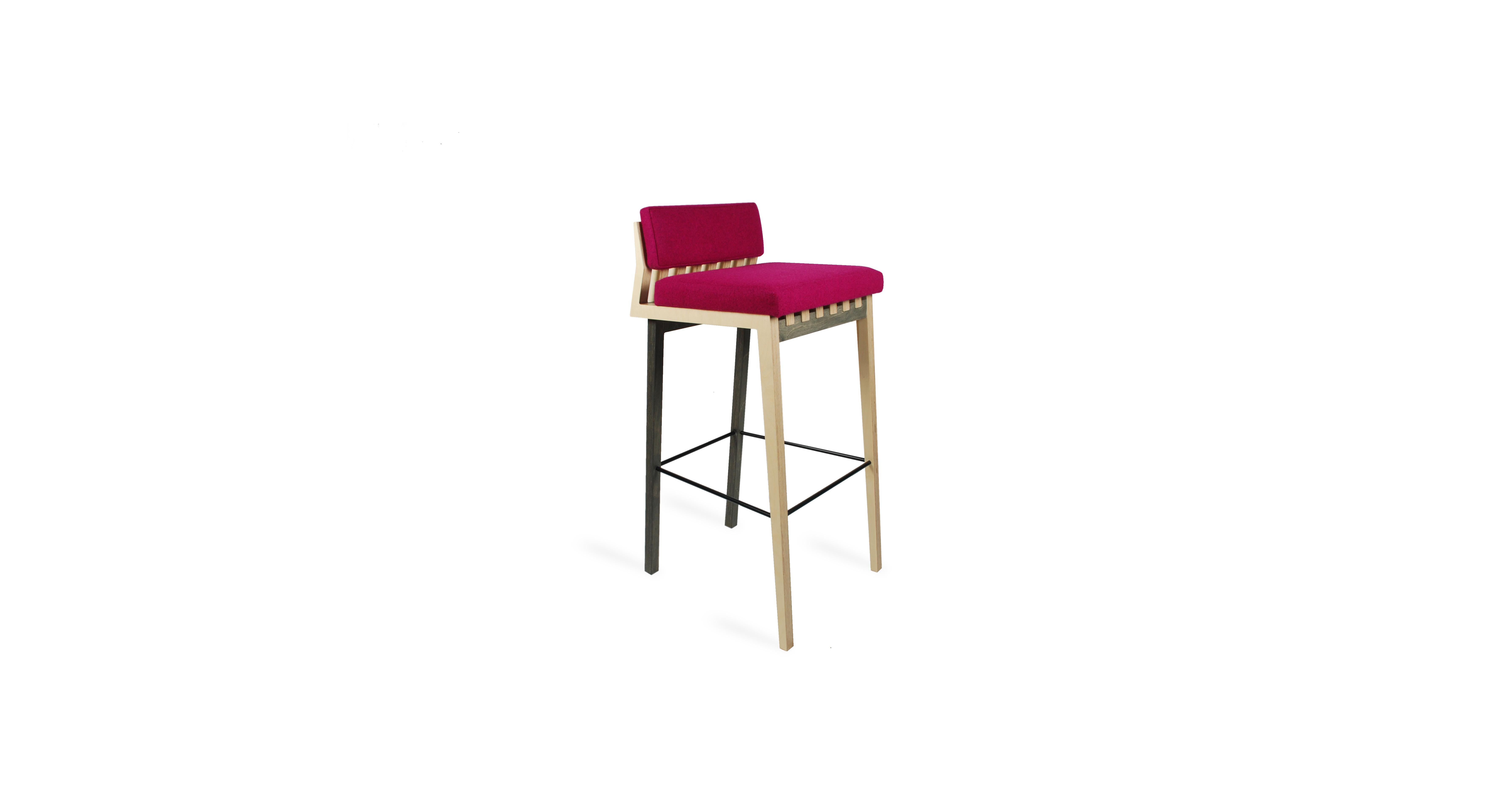 Scandinavian Designer Stool Bar Chair For Sale 4