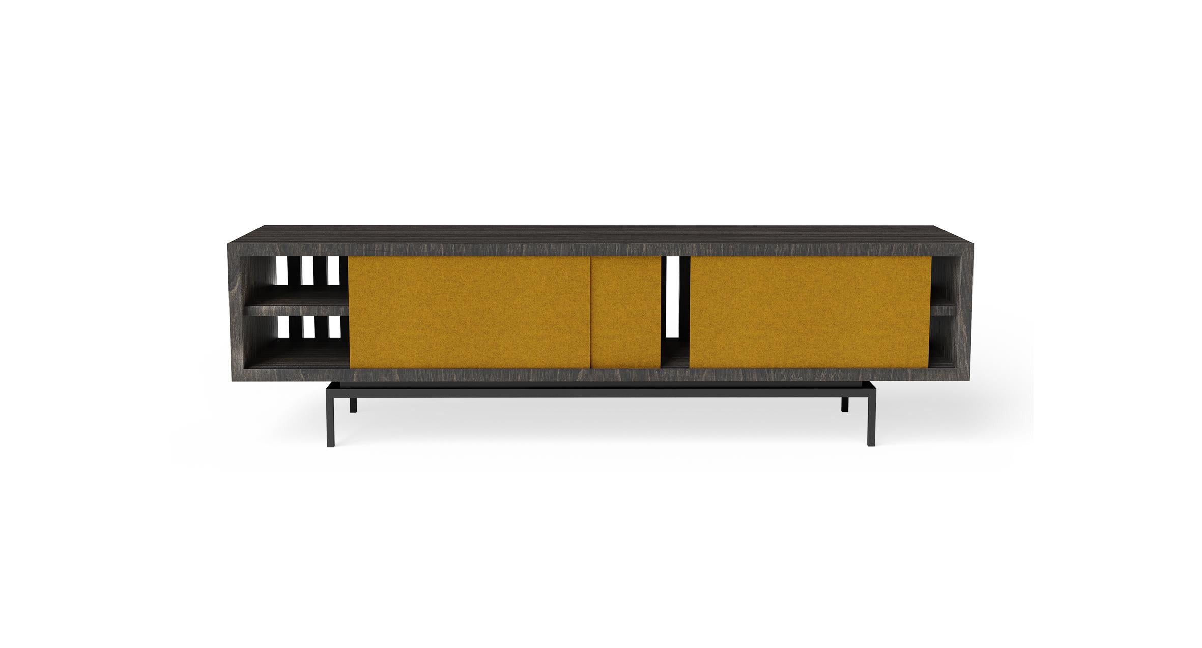 Skandinavisches Designer-Fernsehtisch- Sideboard (Skandinavische Moderne) im Angebot
