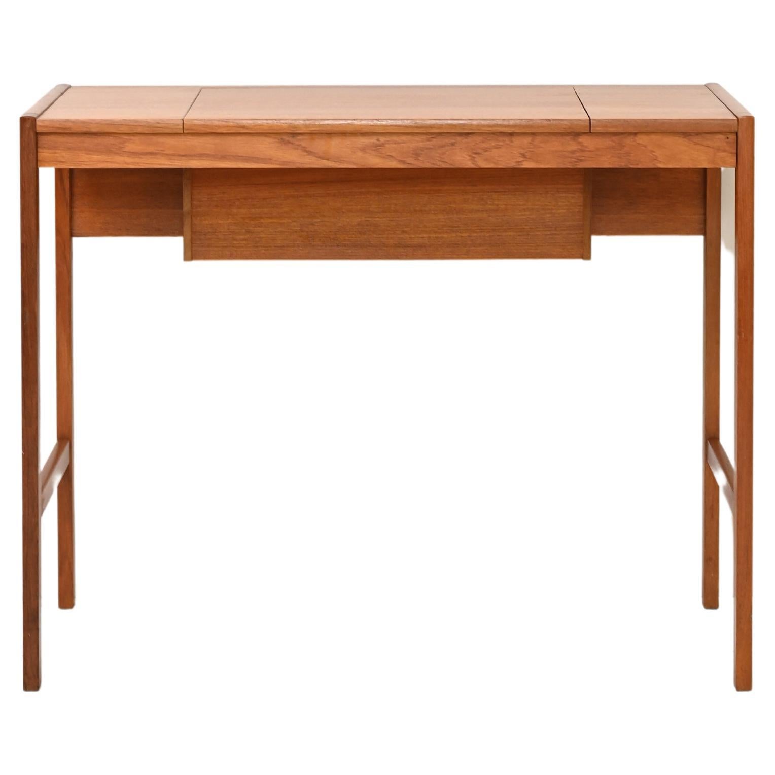 Scandinavian Desk/ Dressing Table with Flip Top at 1stDibs