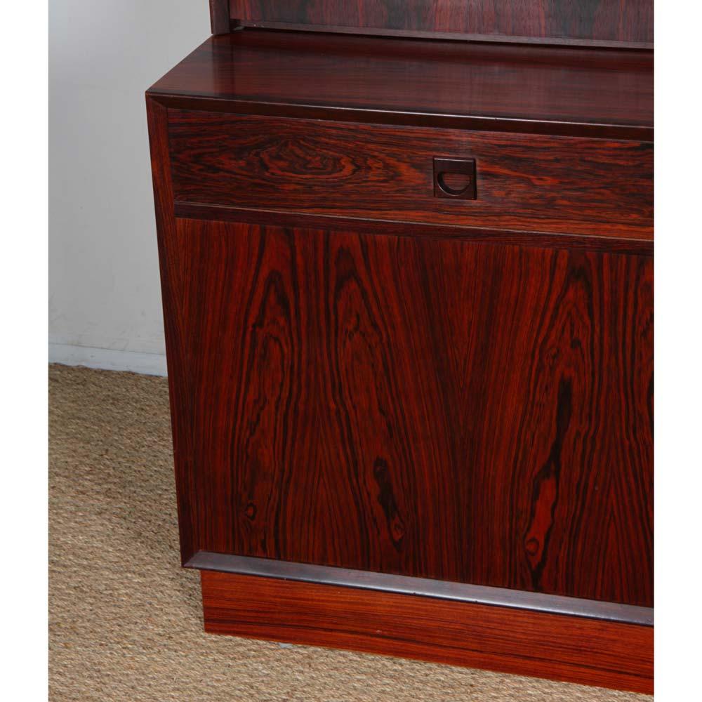 Scandinavo Scrivania scandinava in palissandro Rio di Erik Brouer, 1960 in vendita