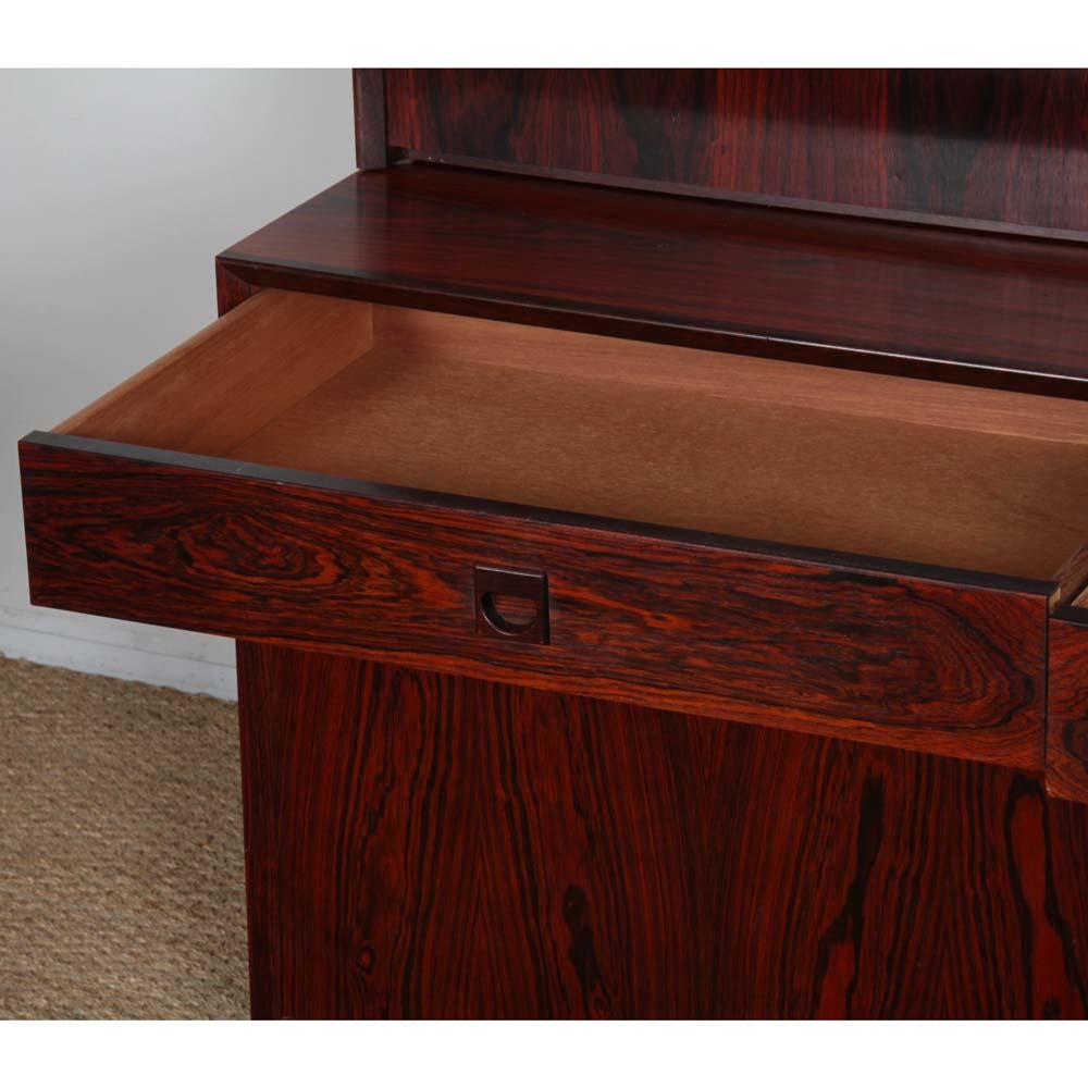 Palissandro Scrivania scandinava in palissandro Rio di Erik Brouer, 1960 in vendita