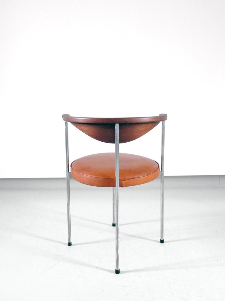 Scandinavian Desk Side Chair By Frederik Sieck For Fritz Hansen Denmark 1964 At 1stdibs