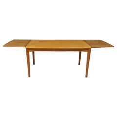 Scandinavian dinig table attributed to Henning Kjaernulf, end 1970's