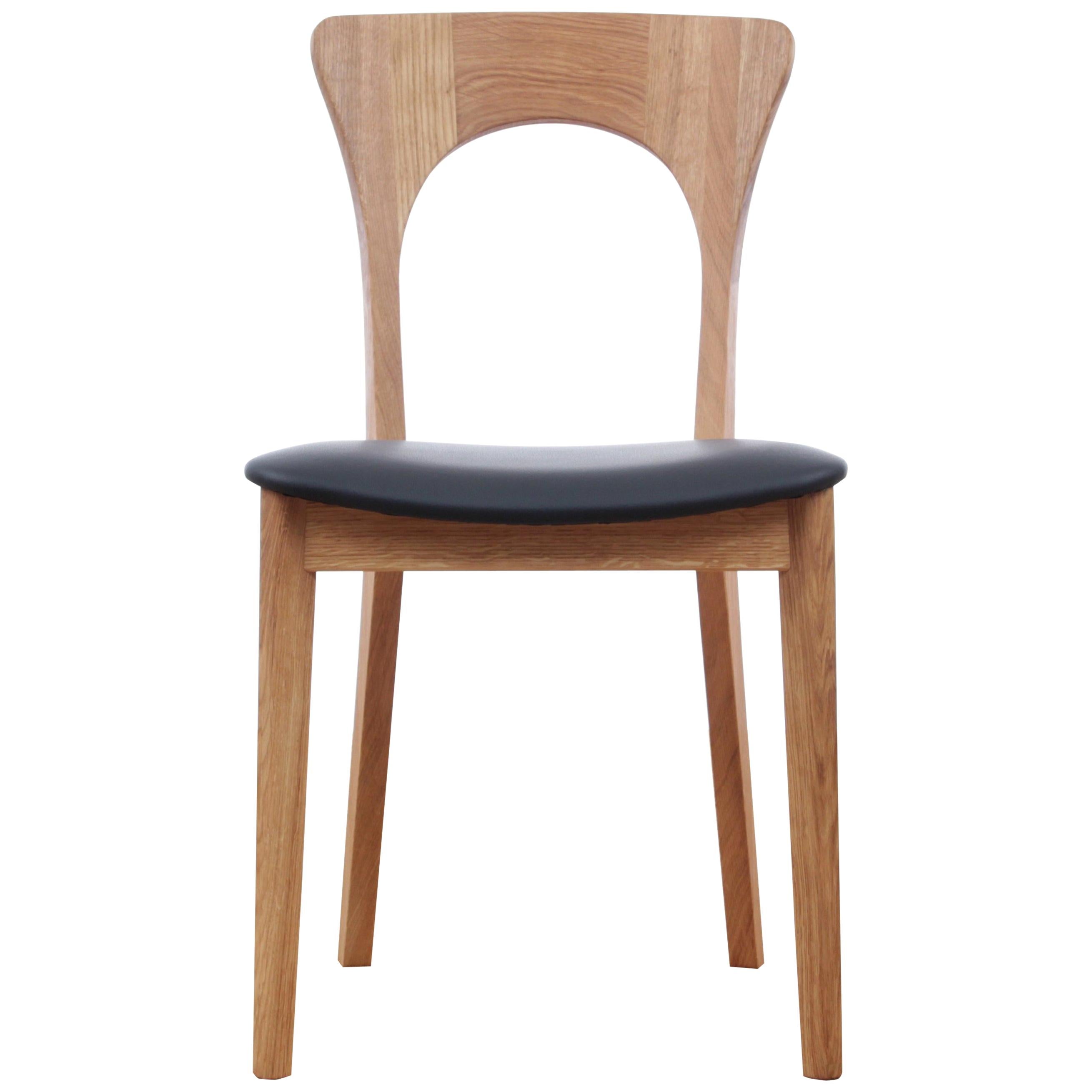 Scandinavian Dining Chair Model Peter by Niels Koefoed, New Edition For Sale
