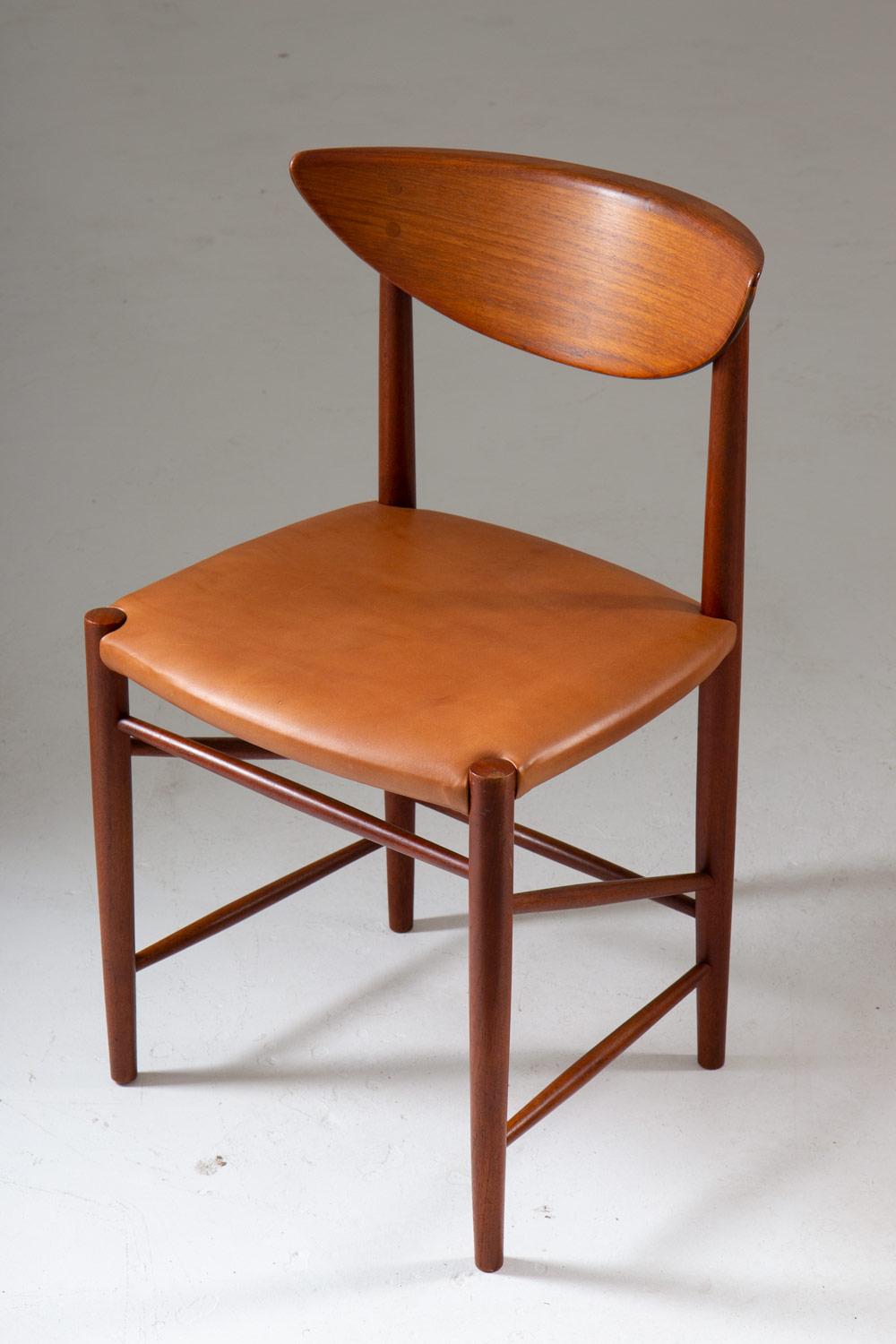 20th Century Scandinavian Dining Chairs by Peter Hvidt and Orla Mølgaard Nielsen, Model 316 For Sale