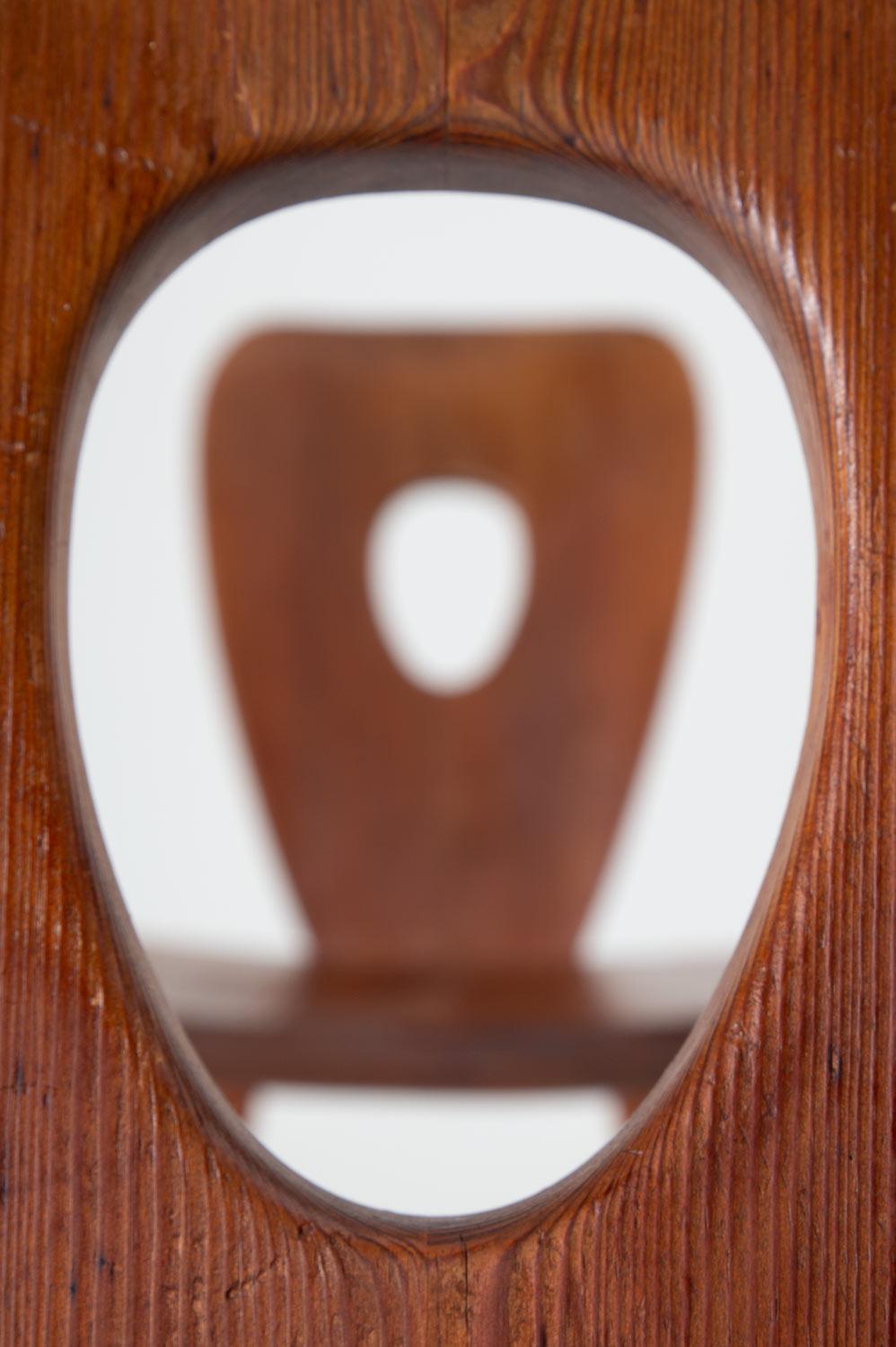 Scandinavian Dining Chairs in Pine by Bo Fjaestad, 1930s 2