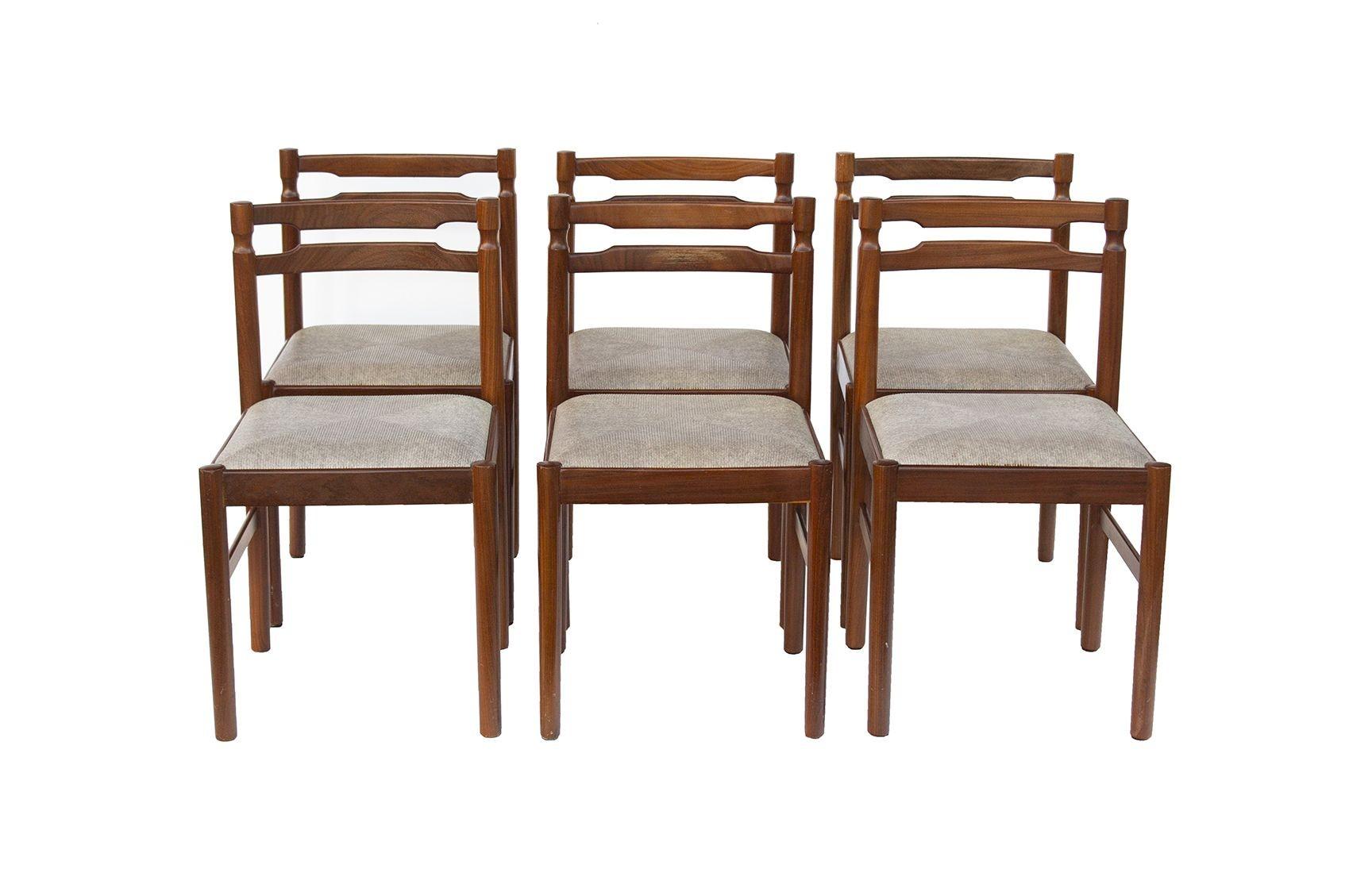 Scandinavian Modern Scandinavian Dining Chairs, S/6 For Sale