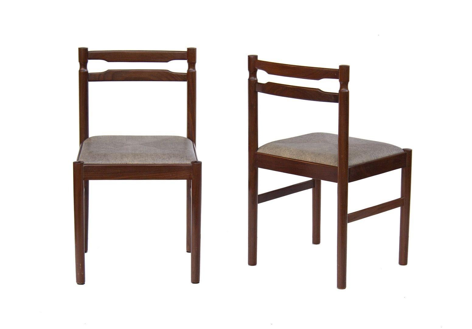 Scandinavian Dining Chairs, S/6 For Sale 1
