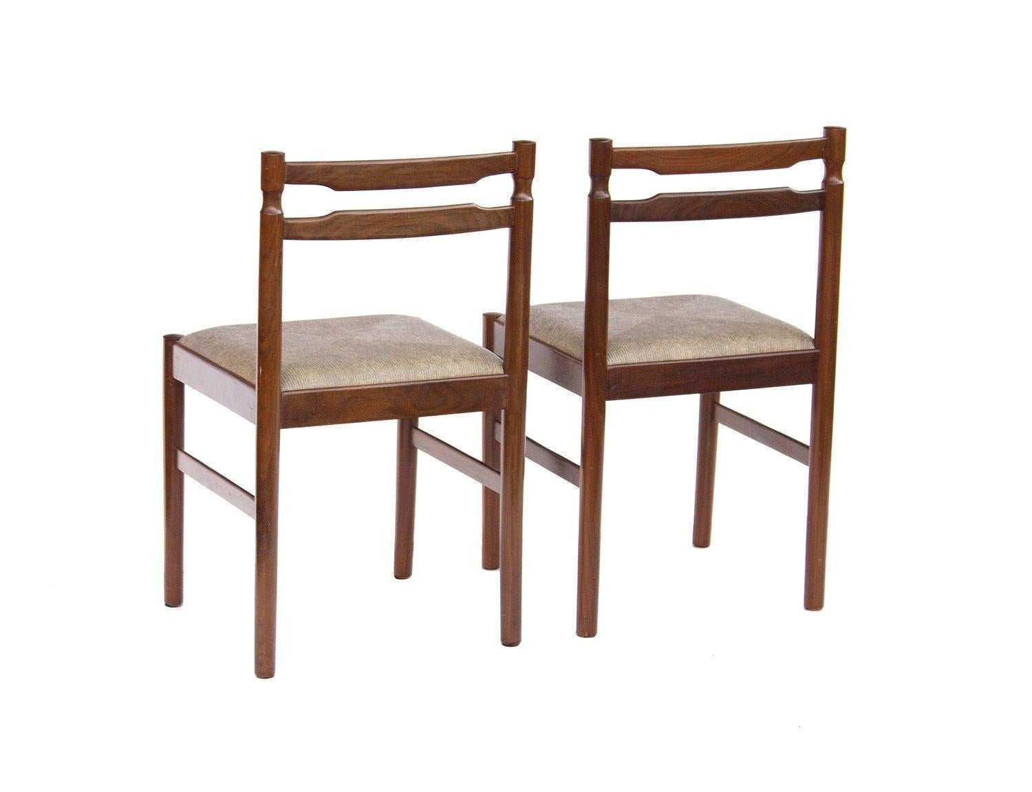 Scandinavian Dining Chairs, S/6 For Sale 2
