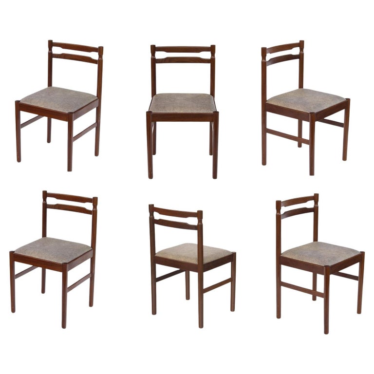 Scandinavian Dining Chairs, S/6 For Sale at 1stDibs