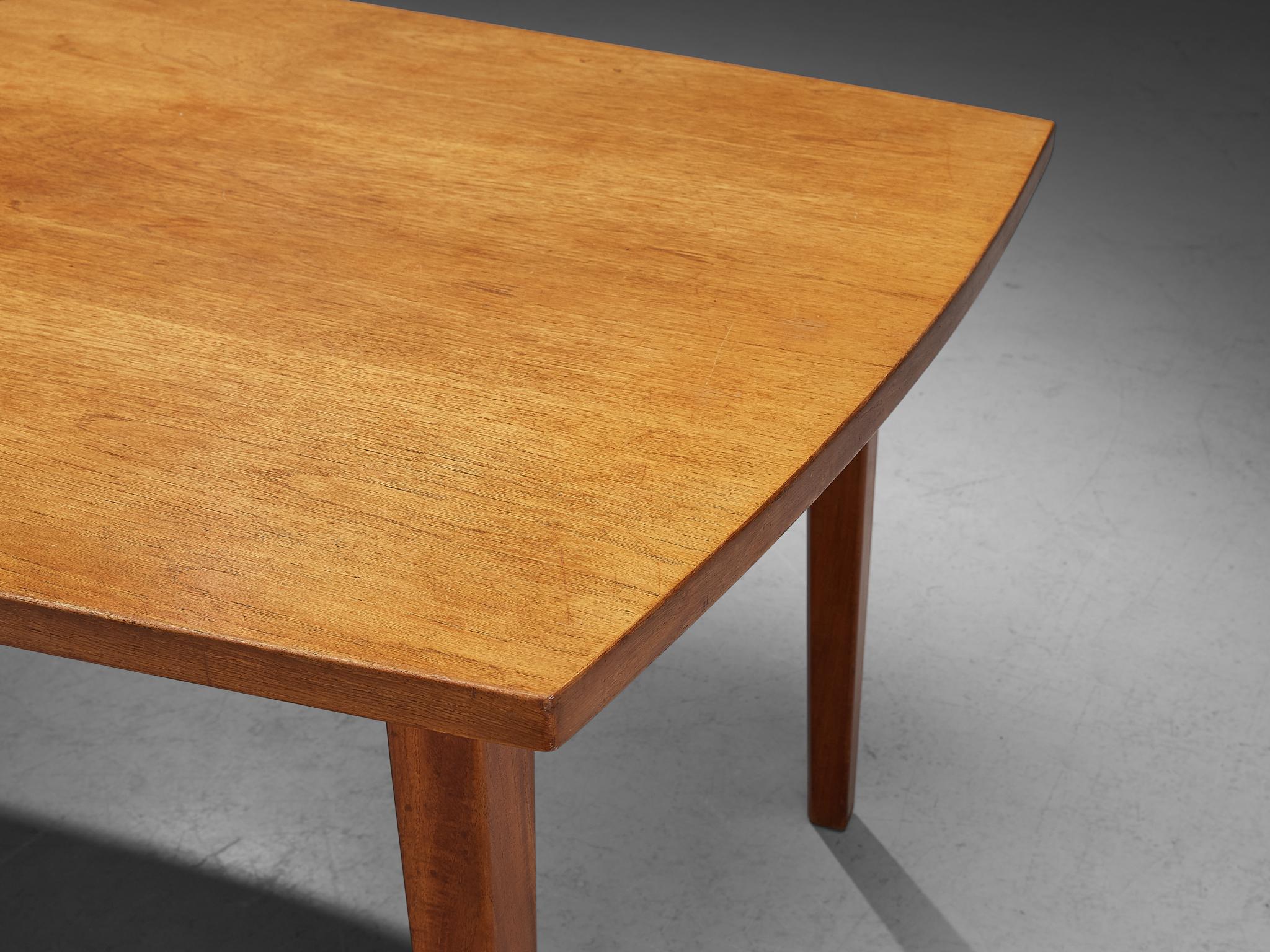 Scandinavian Dining or Conference Table in Oak  3