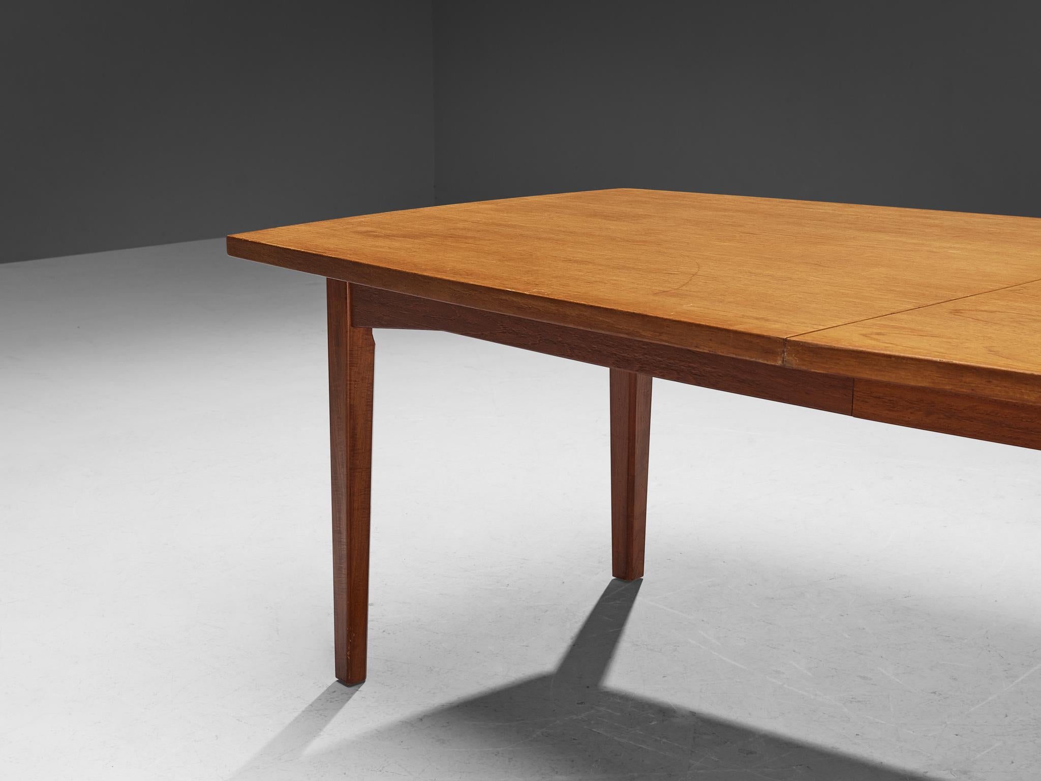 Scandinavian Dining or Conference Table in Oak  4