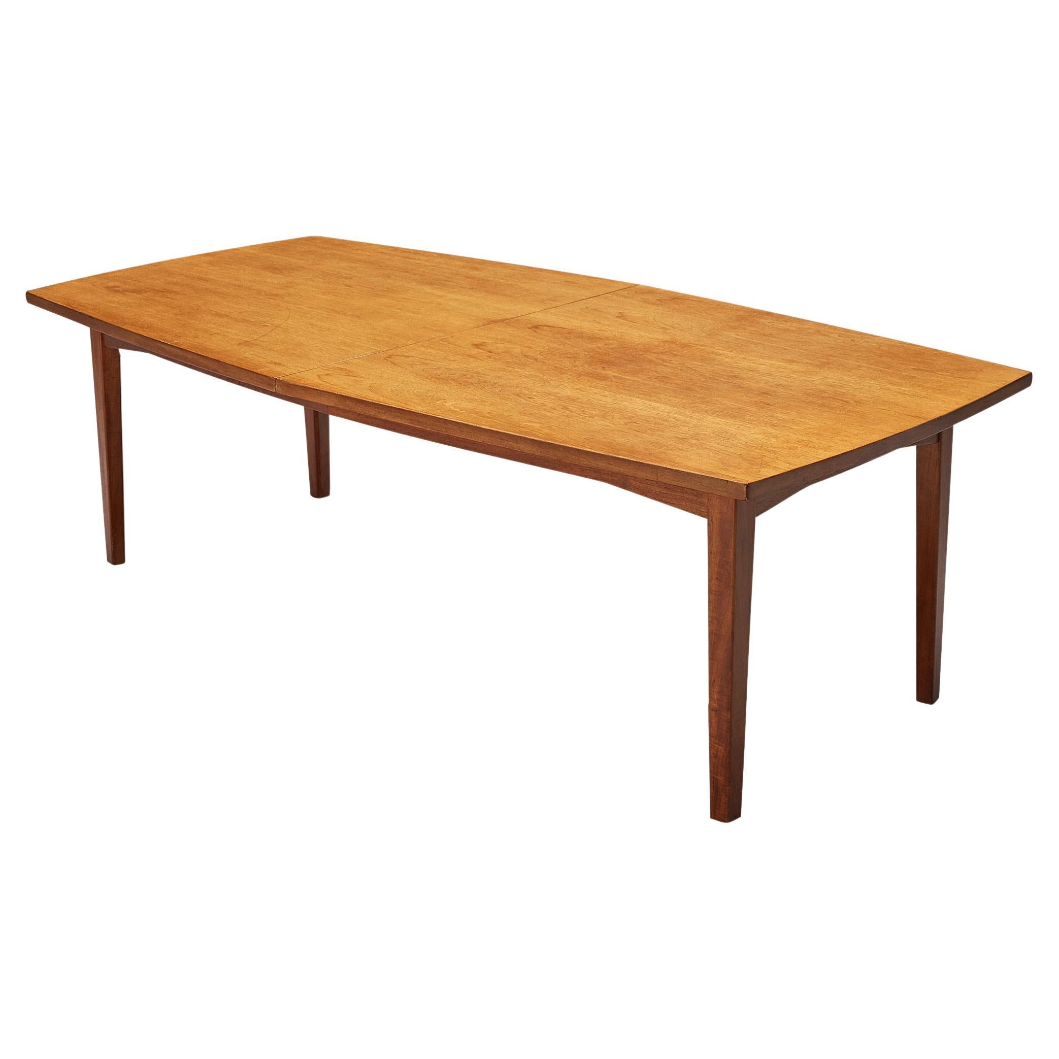 Scandinavian Dining or Conference Table in Oak 