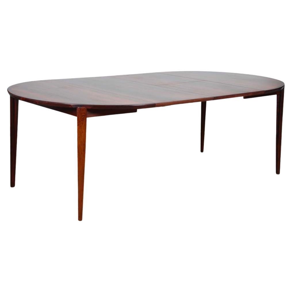 Scandinavian dining table by Henry Rosengren Hansen, 1960 en vente