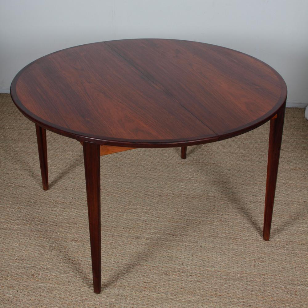 Scandinavian dining table by Henry Rosengren Hansen, 1960s im Angebot 2