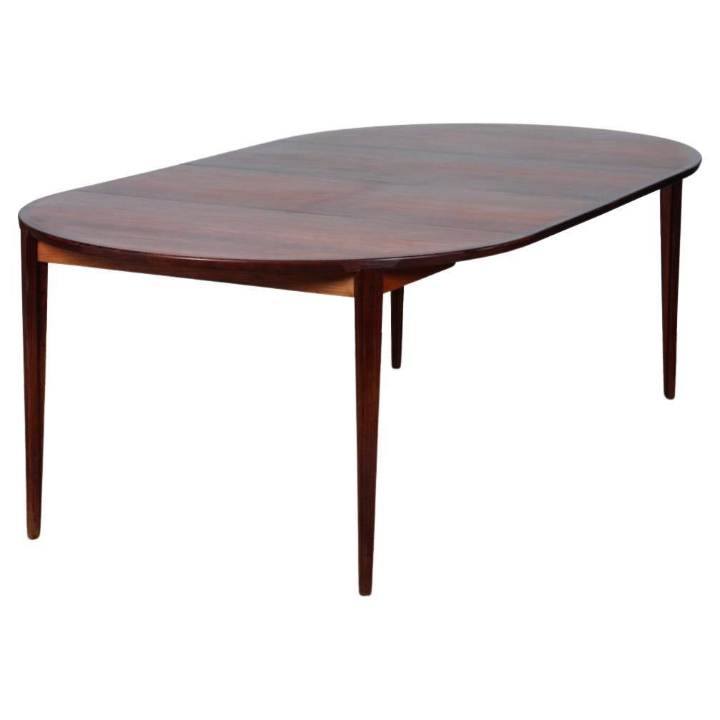 Scandinavian dining table by Henry Rosengren Hansen, 1960s im Angebot
