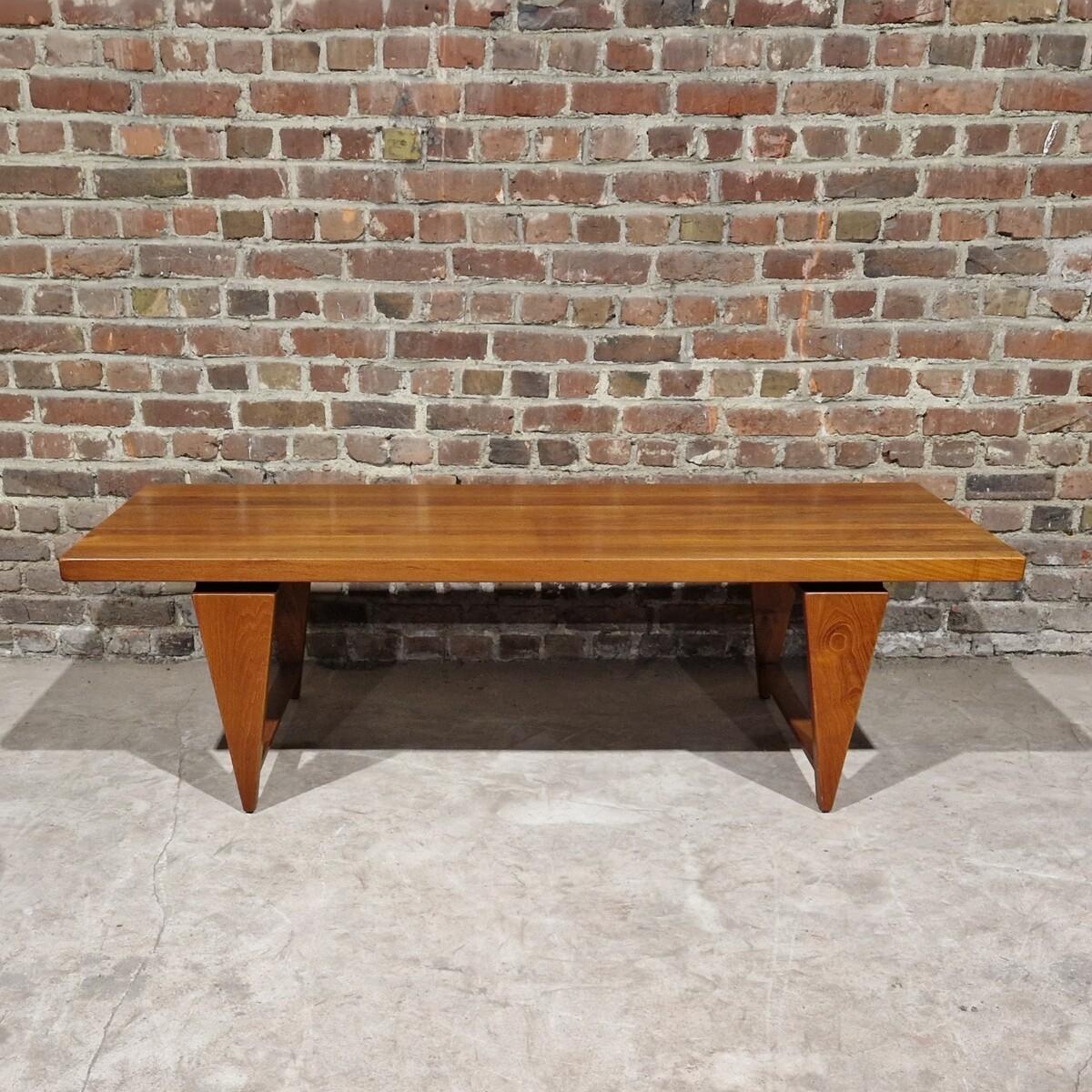 Mid-20th Century Scandinavian Dining table by Illum Wikkelso, Denmark, 1960's For Sale