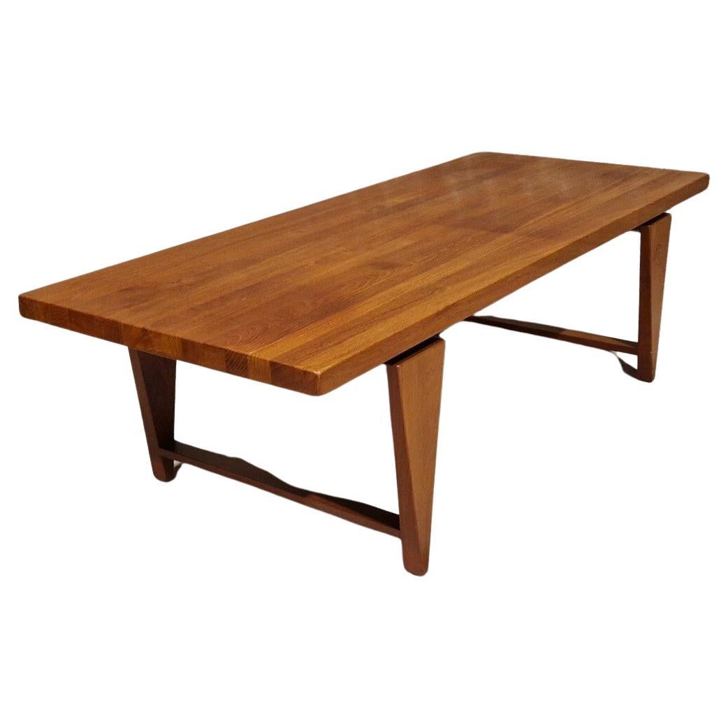 Table de salle à manger scandinave par Illum Wikkelso, Danemark, années 1960 en vente